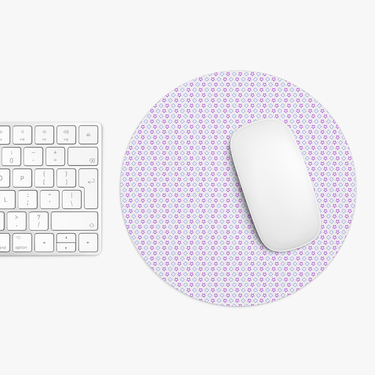Neoprene Mouse Pad - Round & Rectangular, Non-Slip Colorful Desk Pad