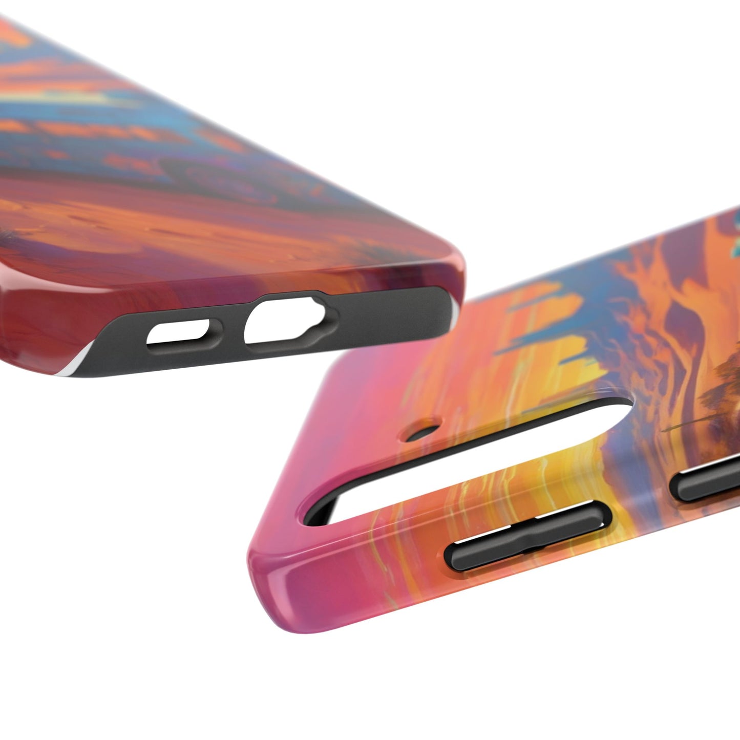 Neon Tough Phone Case - 2-Piece Armor for iPhone & Samsung