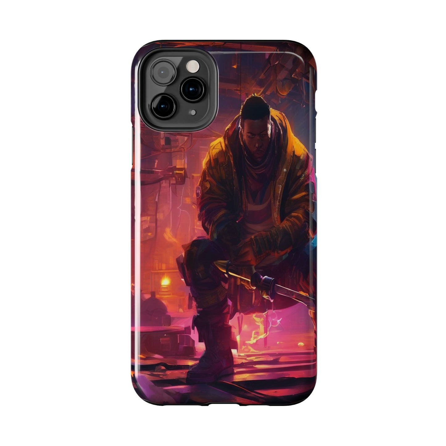 Tough Phone Case - Shockproof TPU & PC Shell for iPhone & Samsung