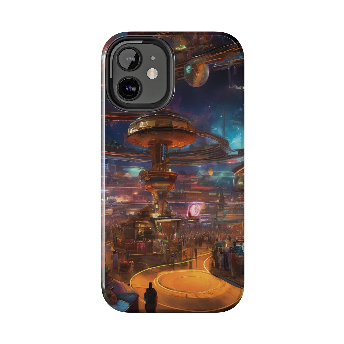 Tough Phone Case - 2-Piece Impact-Resistant Glossy Shield