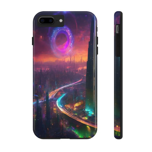 Tough Phone Case – Shockproof TPU/Polycarbonate for iPhone & Samsung
