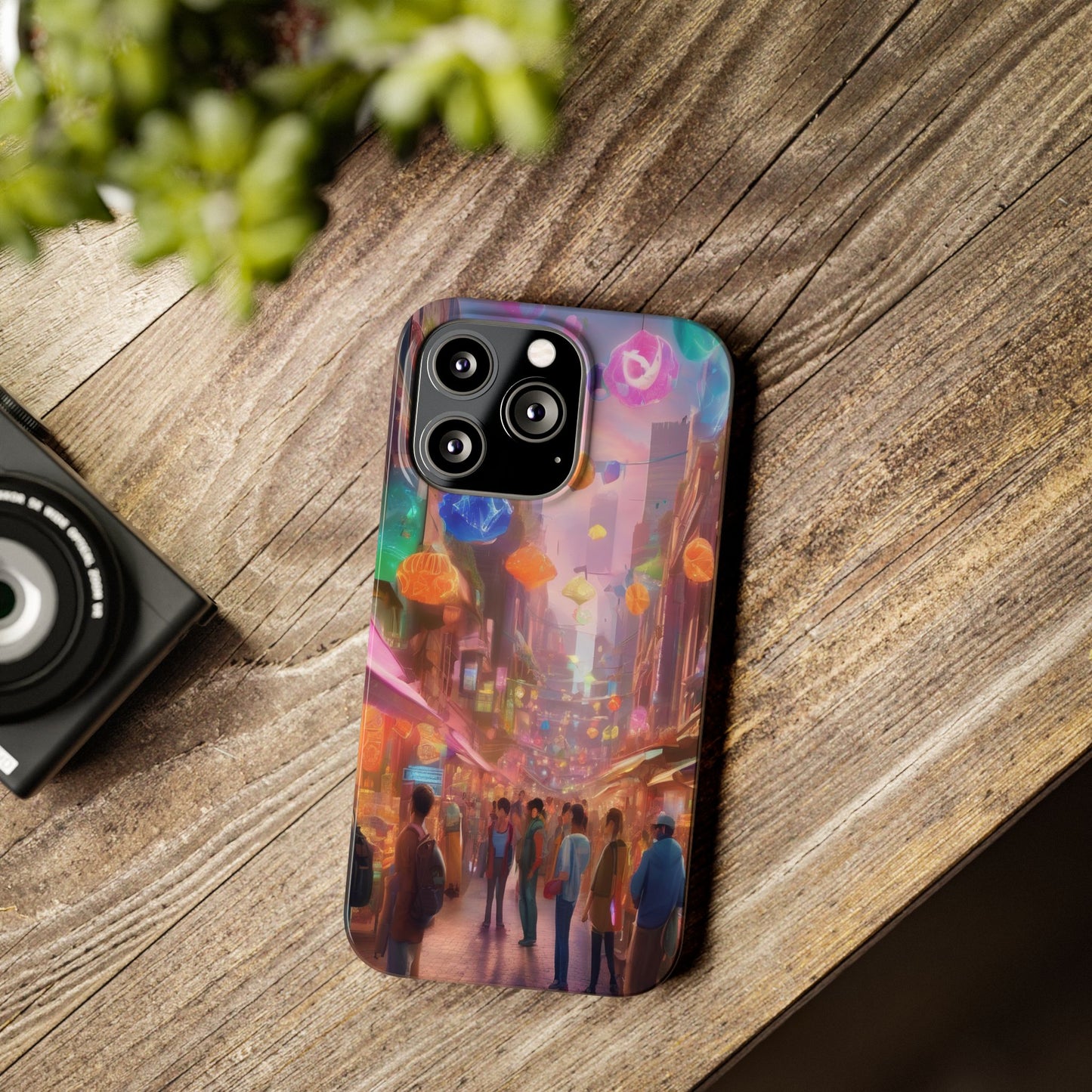 Ultra-Slim Glossy iPhone 16 Phone Case