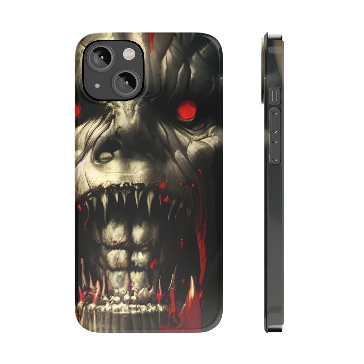 Slim Phone Case - Glossy Lexan PC, Ultra-Thin, Wireless Charging