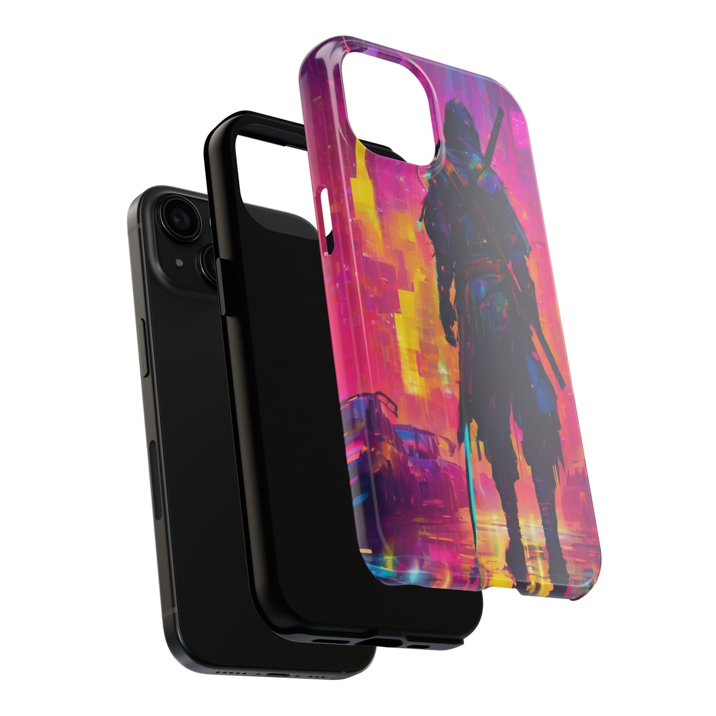 Rugged Phone Case - Impact-Resistant TPU/PC, iPhone & Samsung