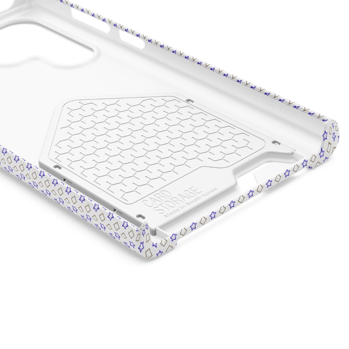 Phone Case with Card Holder – Clear Polycarbonate