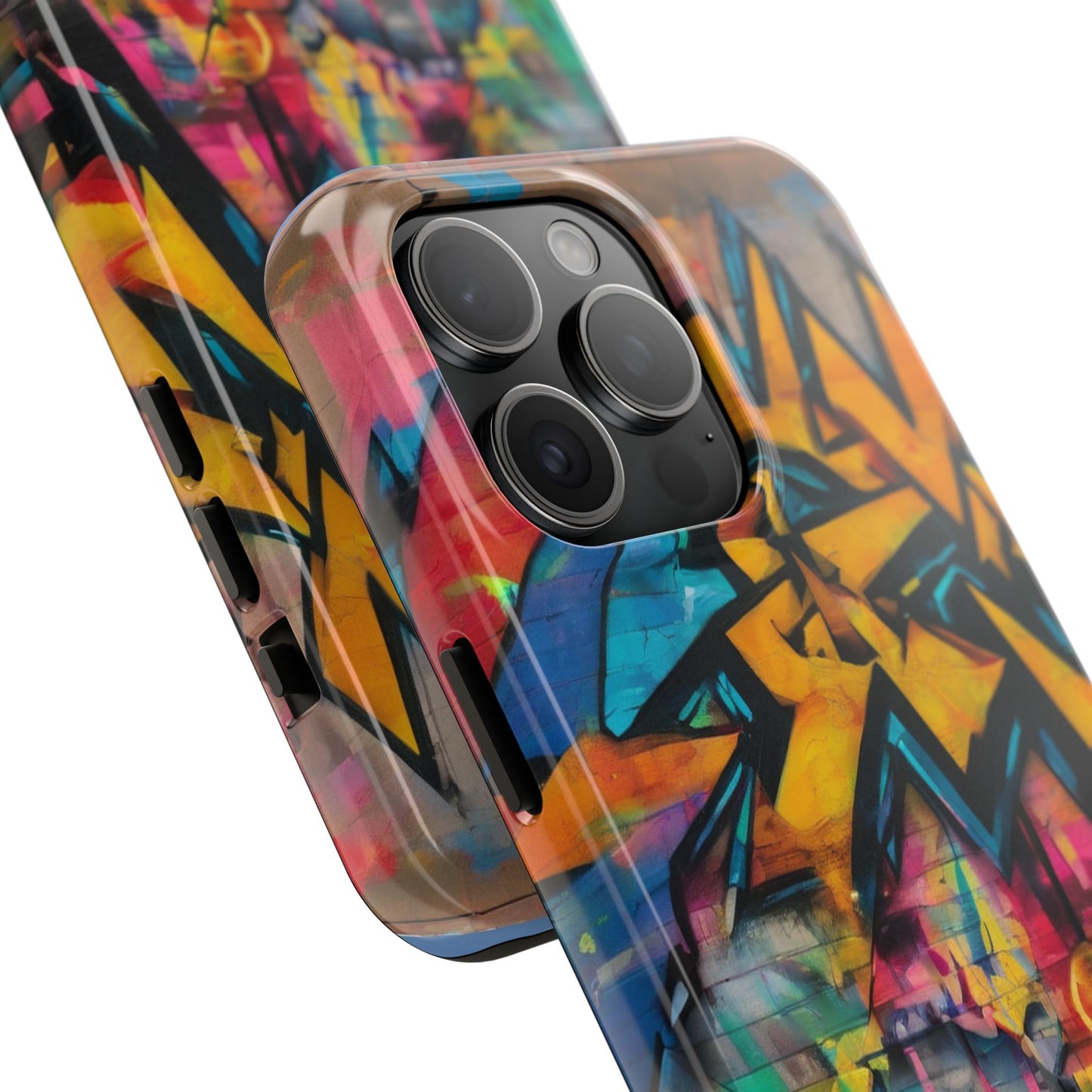 Rugged Phone Case - Impact-Resistant, Glossy Finish