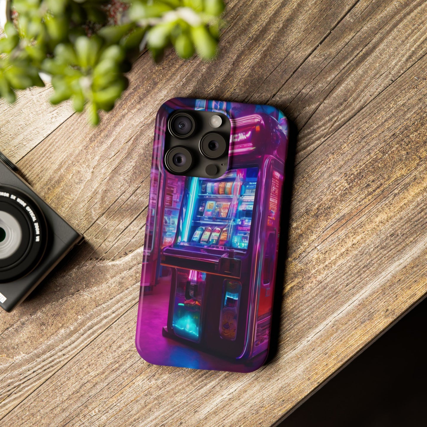 Slim Phone Case for iPhone 16 - Glossy Polycarbonate