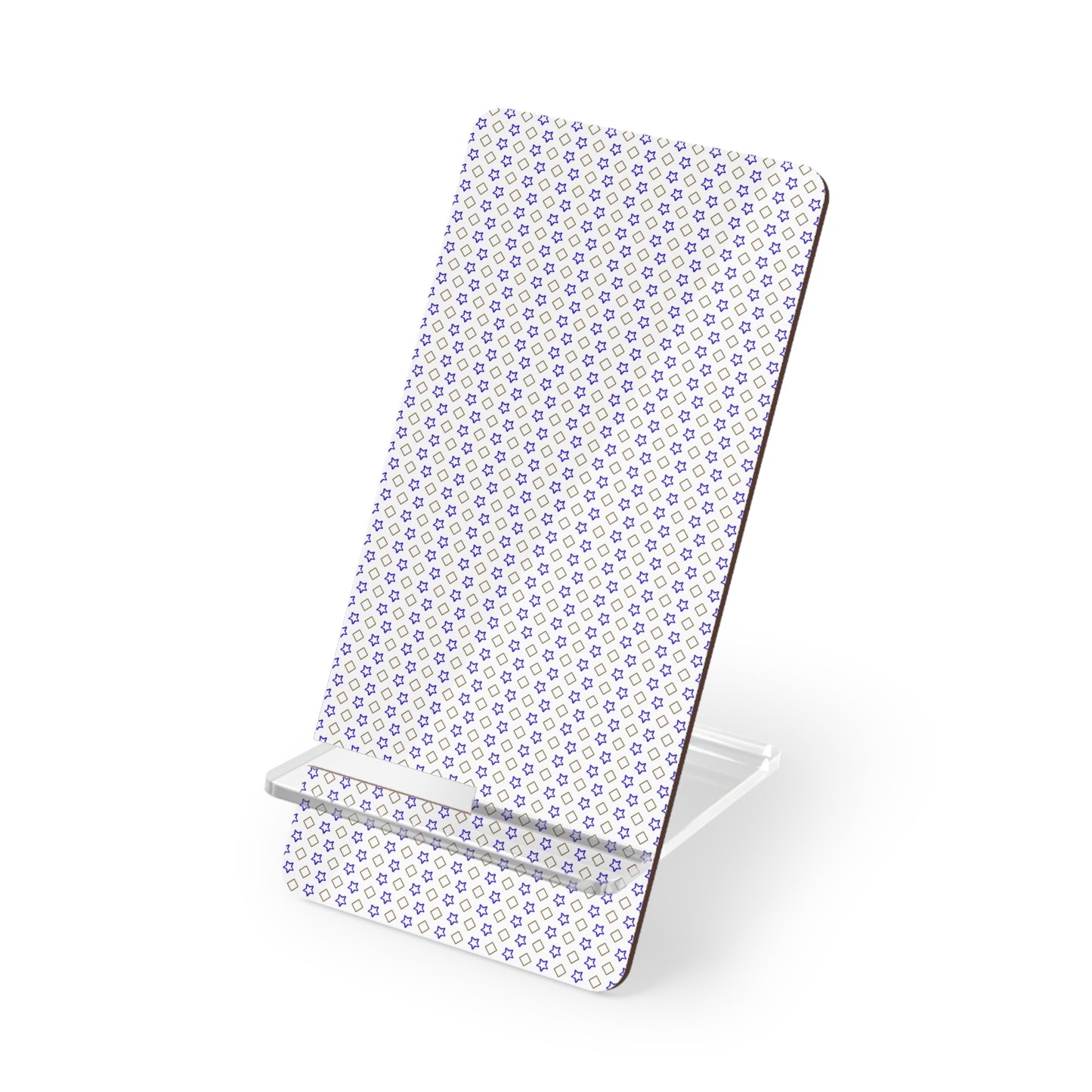 Smartphone Display Stand - Two-Piece Hardboard Desk Decor