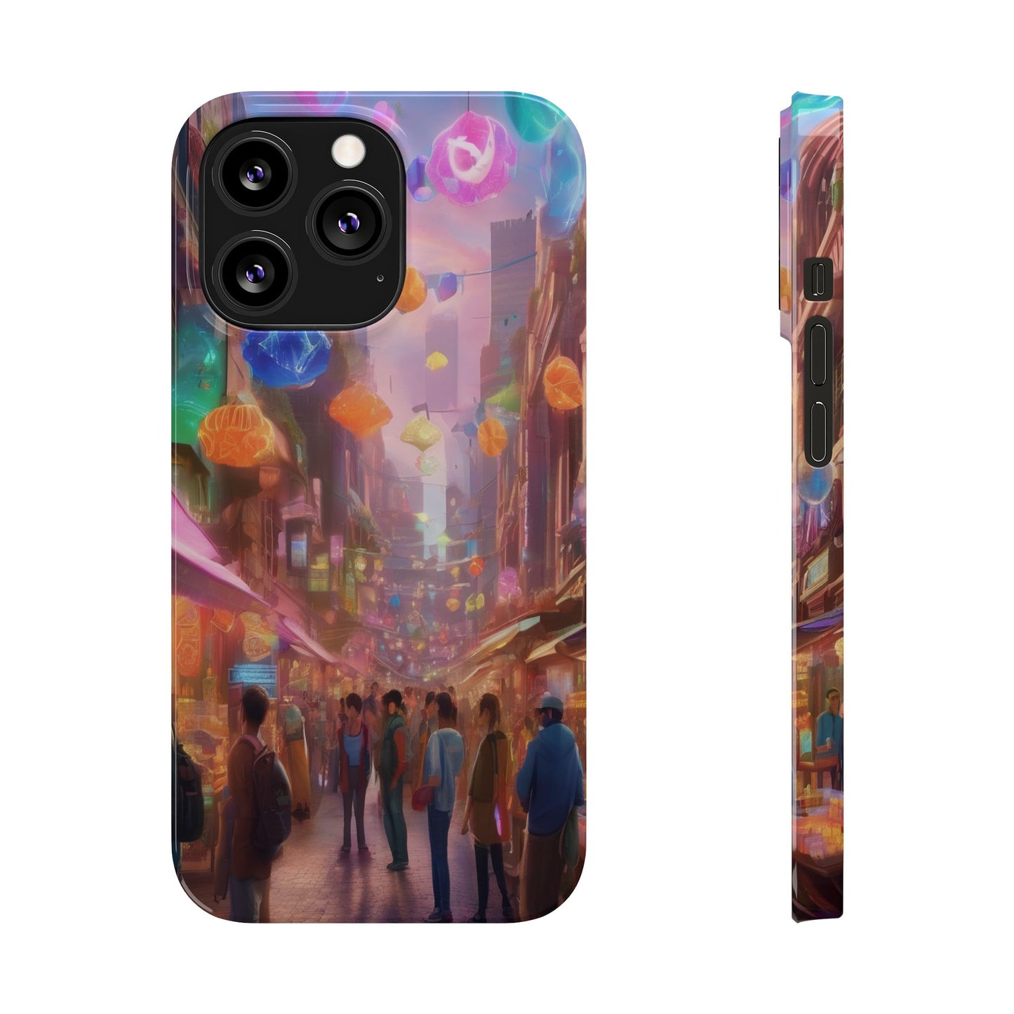 Ultra-Slim Glossy iPhone 16 Phone Case