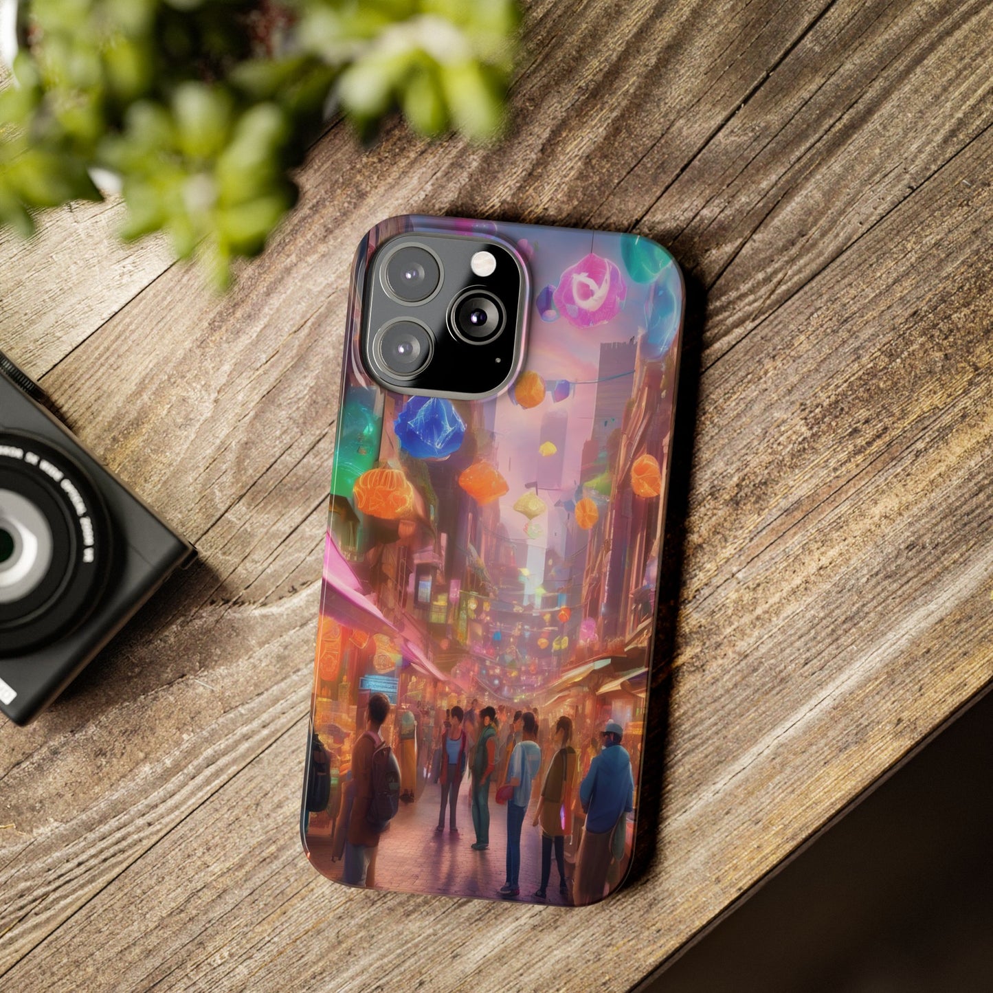 Ultra-Slim Glossy iPhone 16 Phone Case