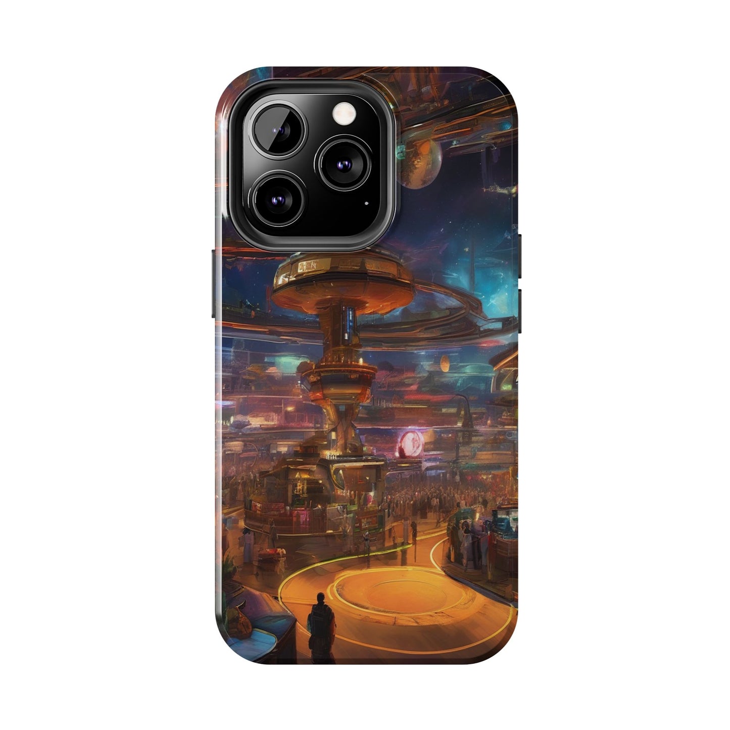 Tough Phone Case - 2-Piece Impact-Resistant Glossy Shield