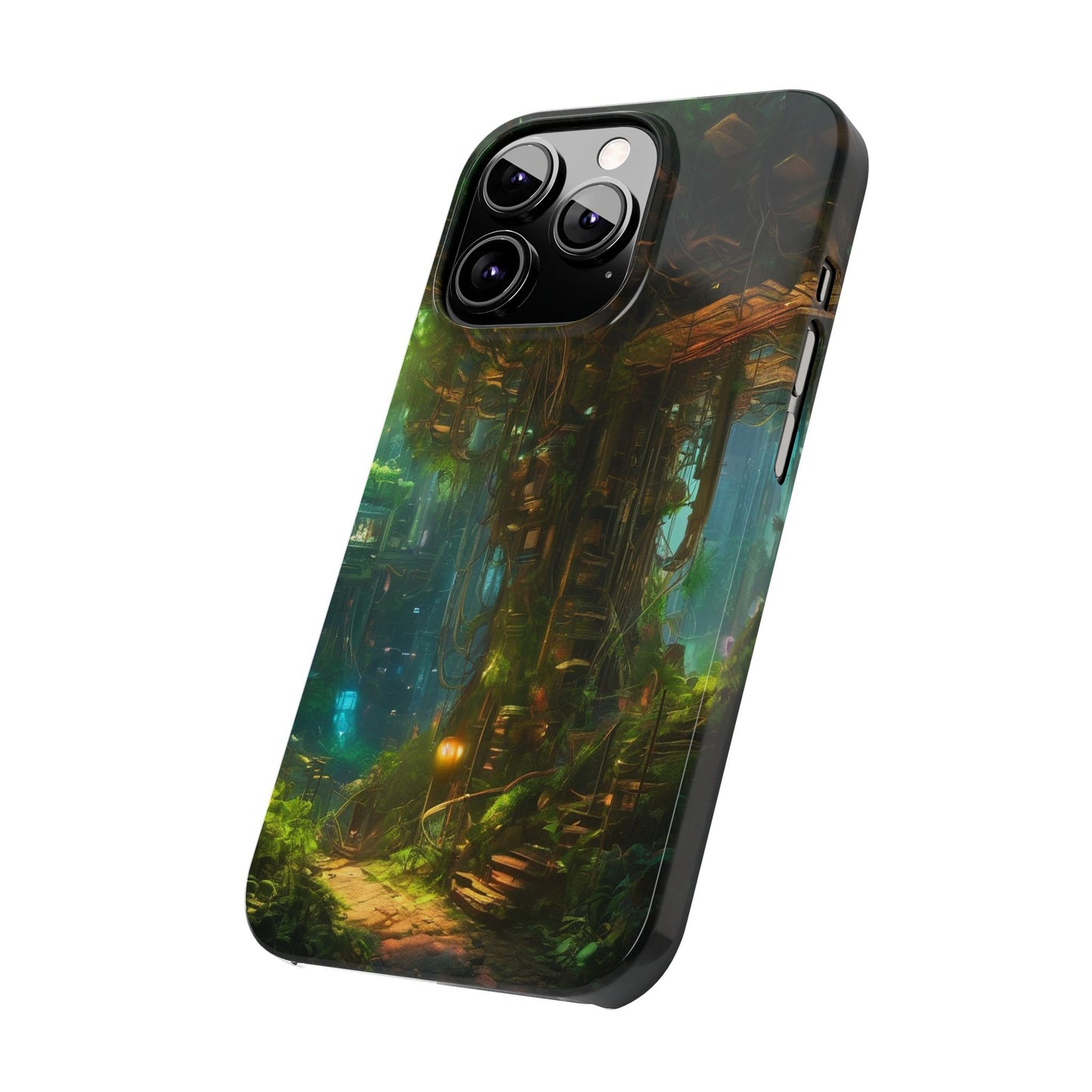 Neon Slim Phone Case for iPhone 16 Glossy Lexan