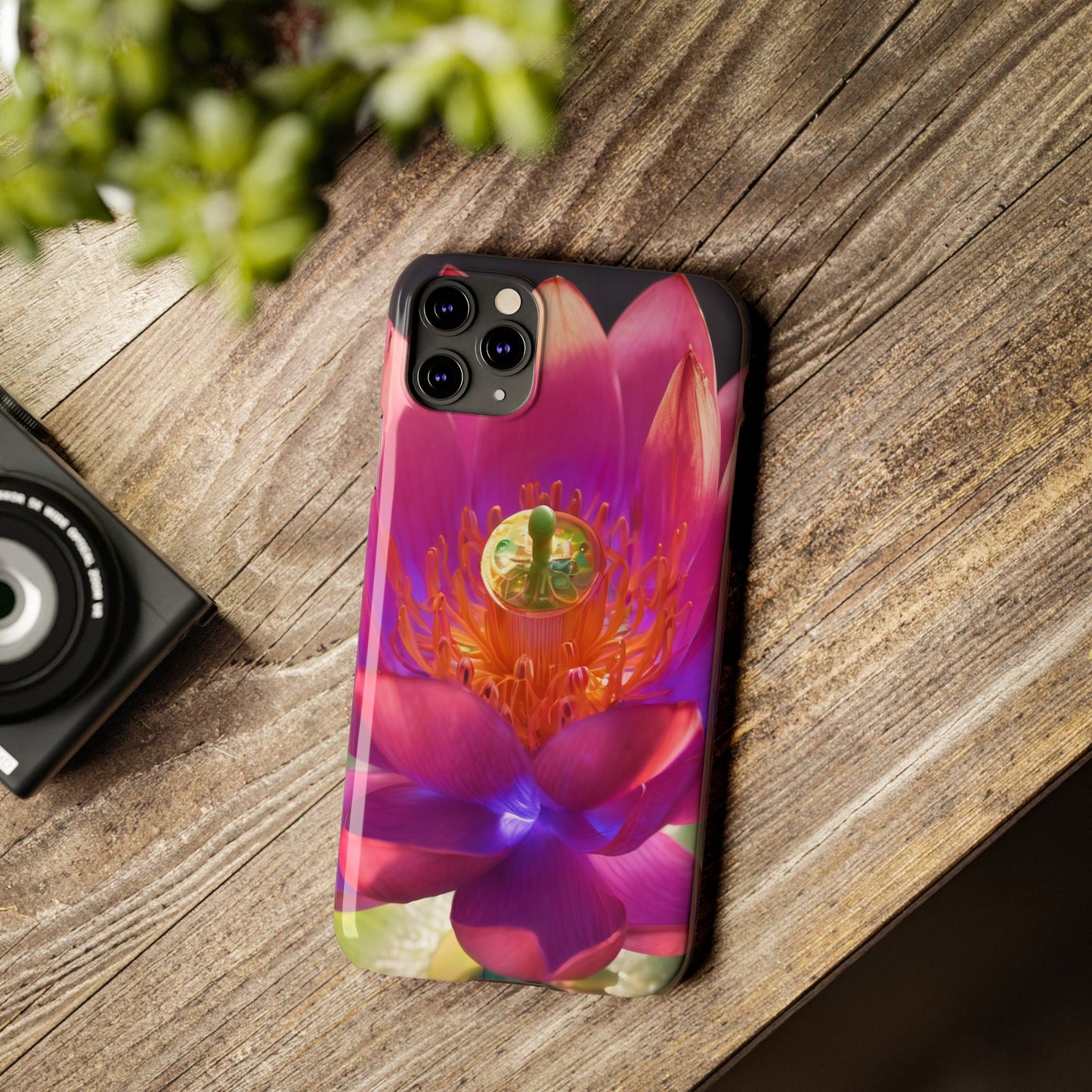 Slim Phone Case for iPhone 16 - Glossy Lexan, Ultra-Thin