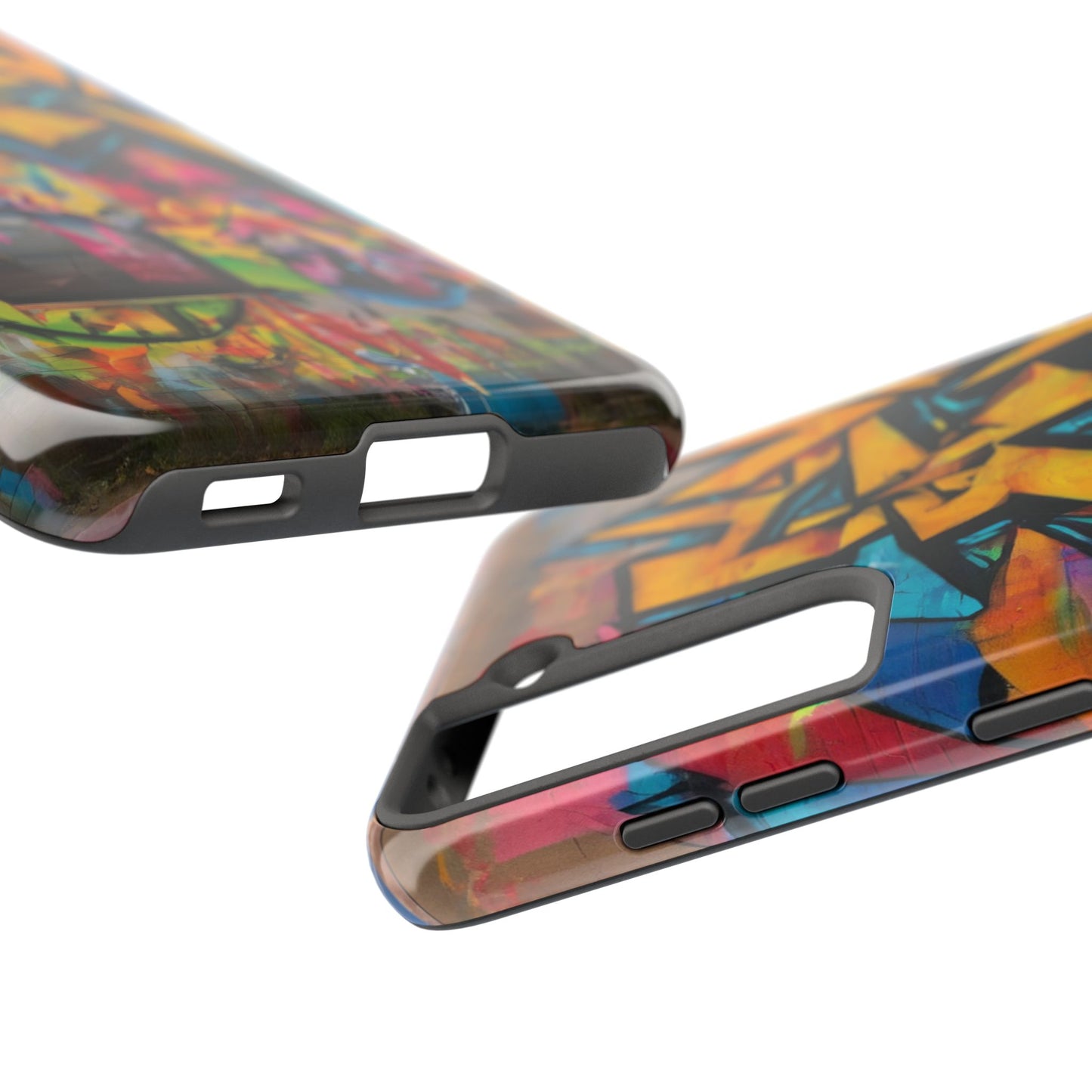 Rugged Phone Case - Impact-Resistant, Glossy Finish