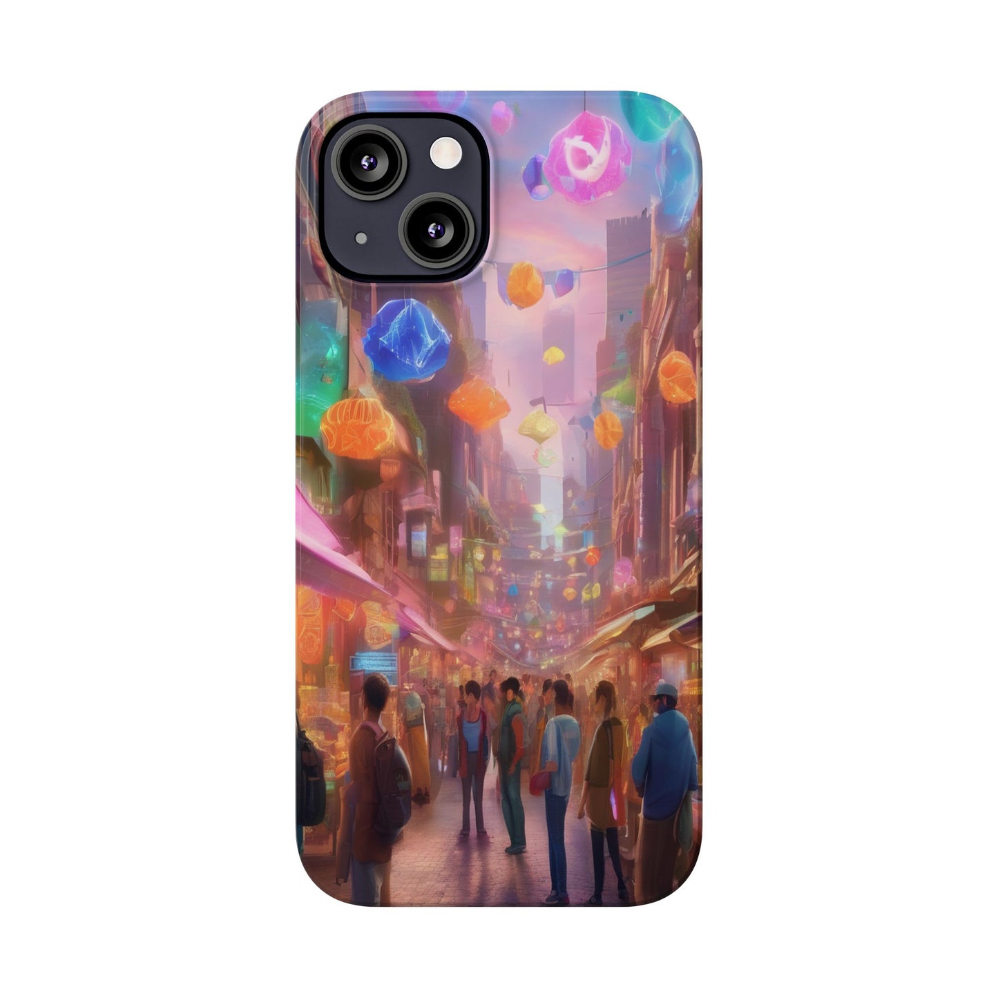 Ultra-Slim Glossy iPhone 16 Phone Case