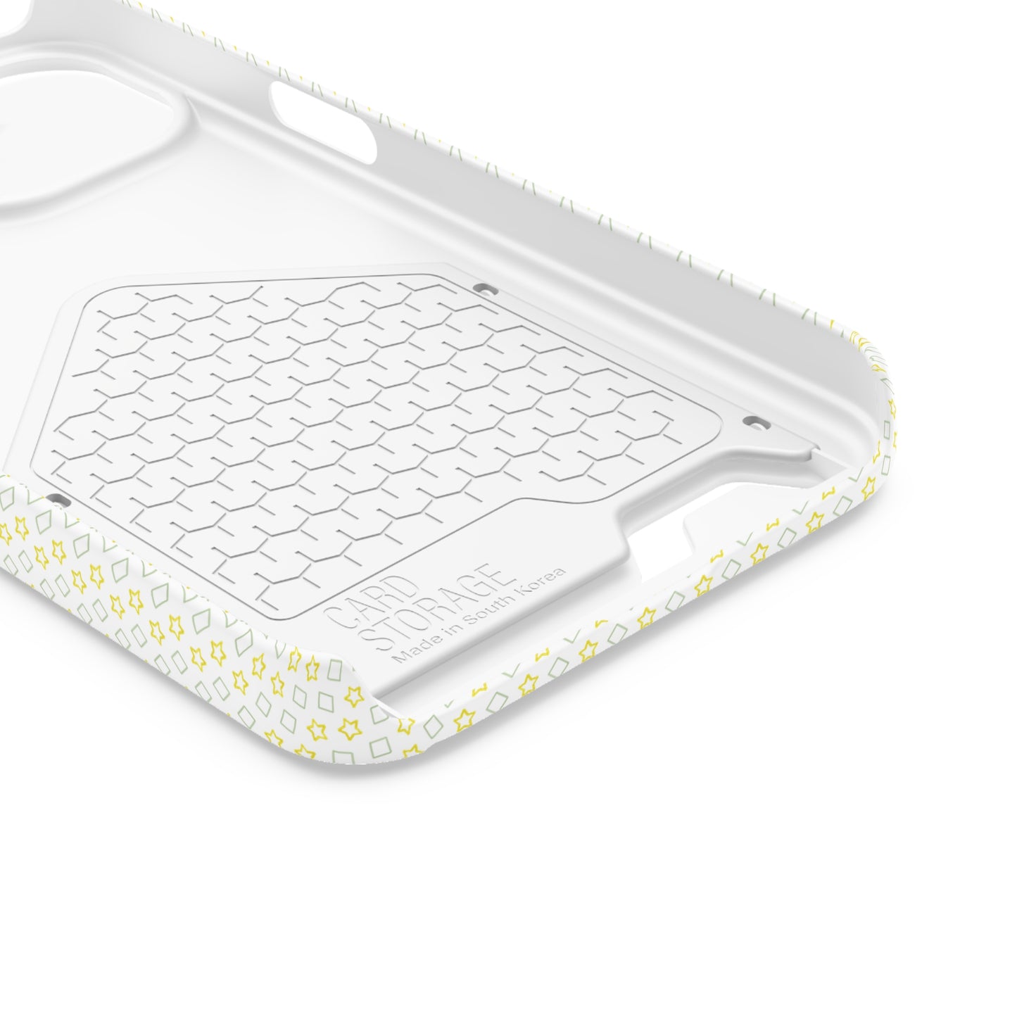 Neon Card Holder Phone Case - MagSafe, Impact-Resistant Polycarbonate