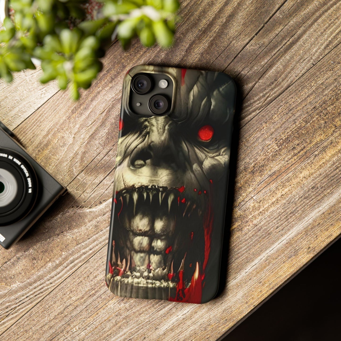 Slim Phone Case - Glossy Lexan PC, Ultra-Thin, Wireless Charging