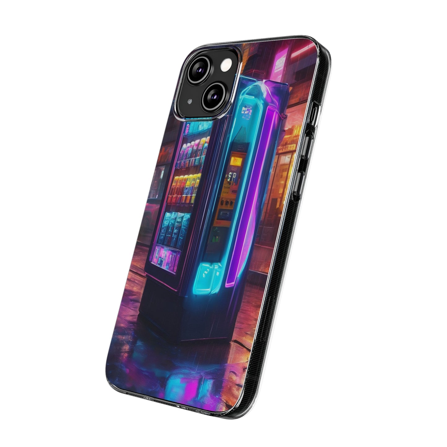 Clear Silicone Phone Case - Slim, Flexible with Open Ports