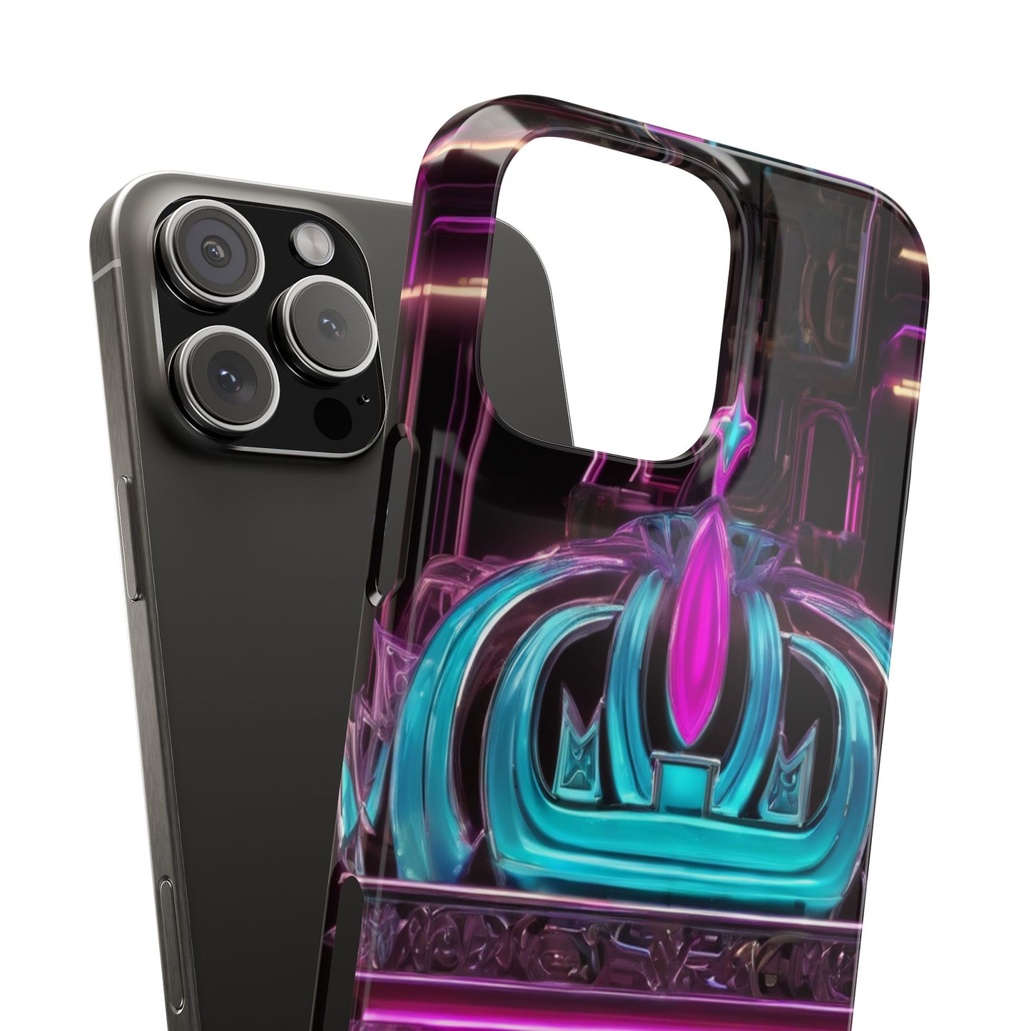 Slim Phone Case for iPhone 16 - Glossy, Lightweight, Impact-Resistant