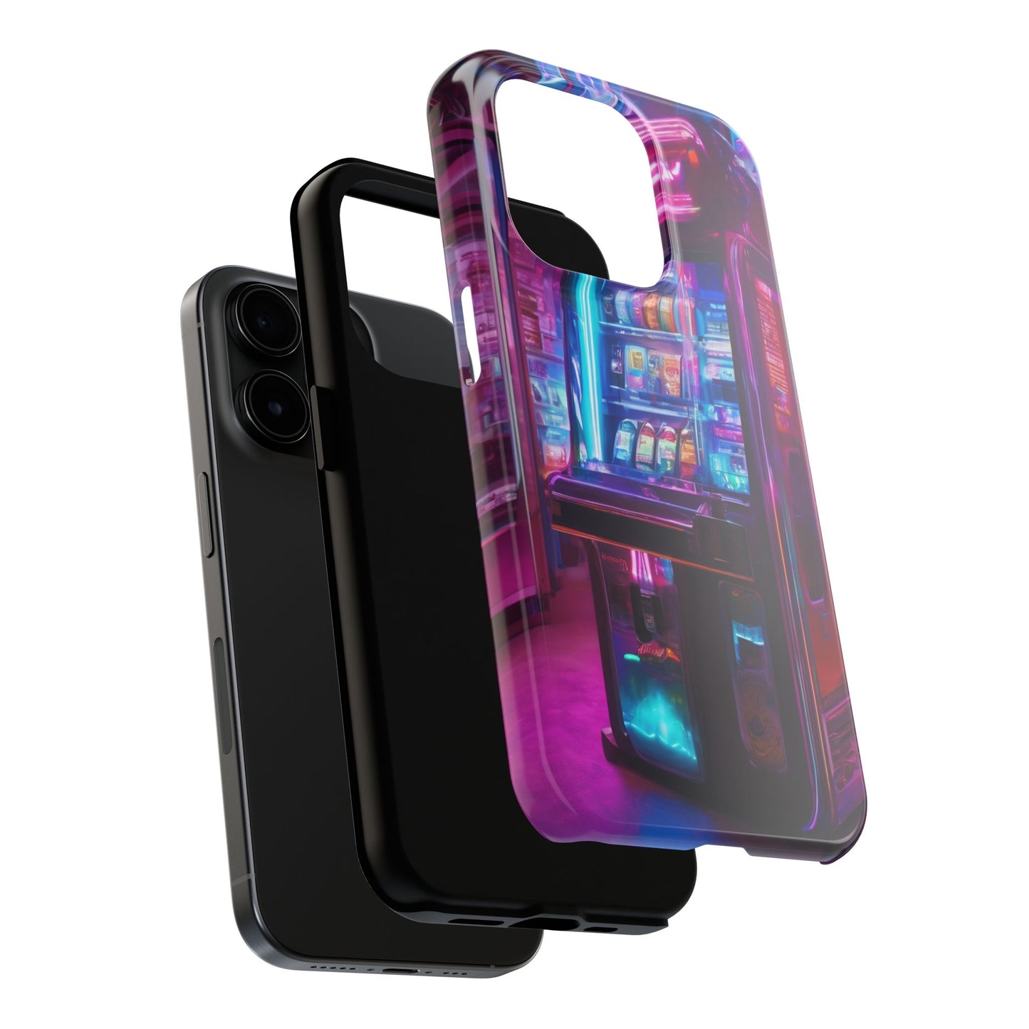 Tough Phone Case with TPU Shell - Impact-Resistant, Glossy Finish
