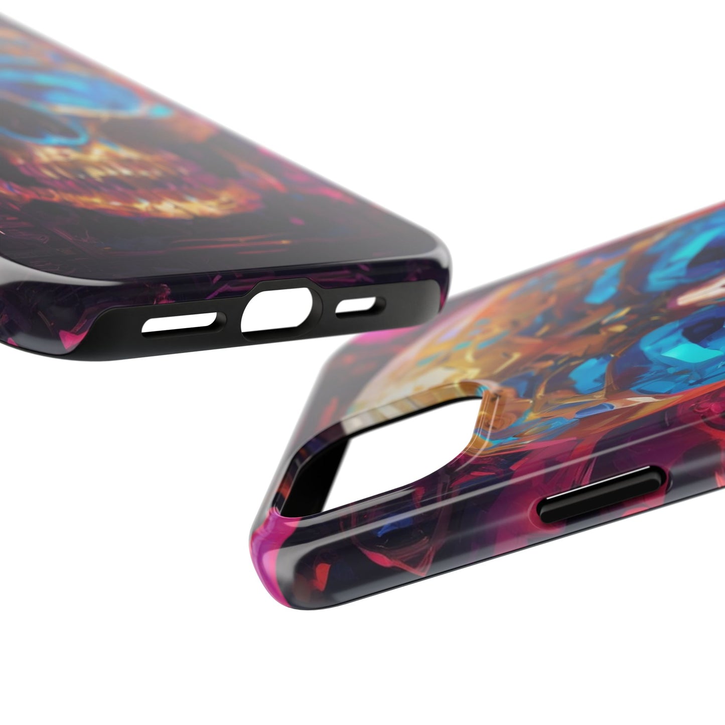 Rugged Phone Case - Impact-Resistant, Glossy Polycarbonate