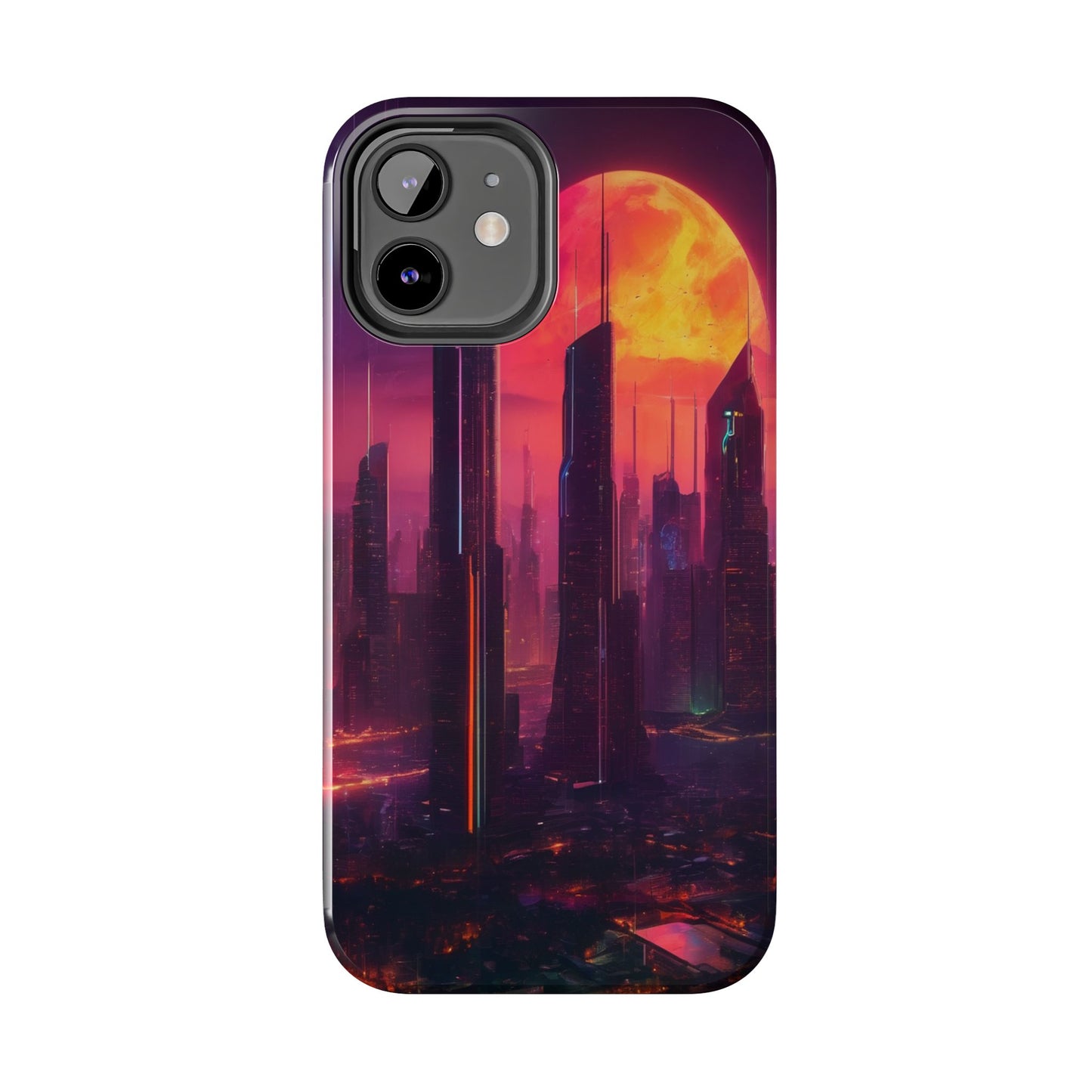 Tough Phone Case: Shockproof 2-Piece TPU/PC Shell