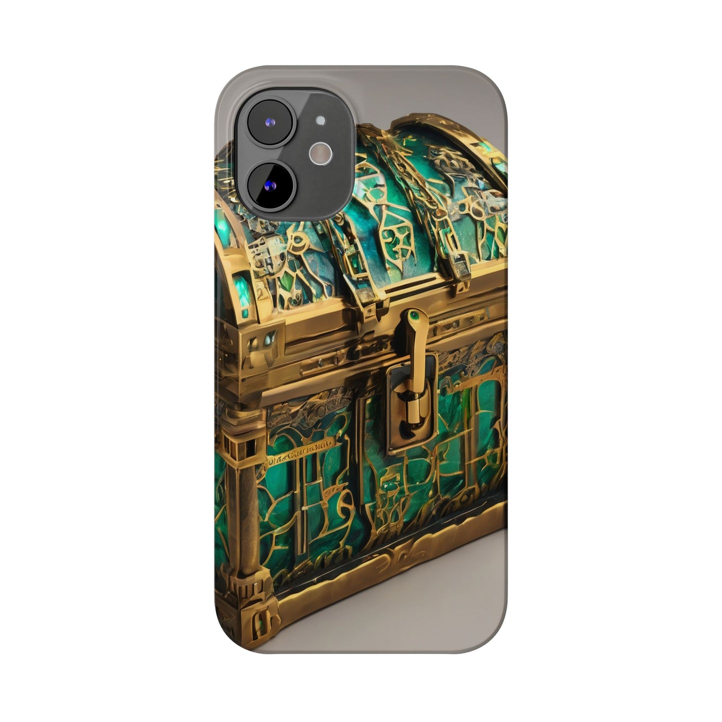 iPhone 16 Slim Phone Case: Glossy Lexan, Ultra-Slim