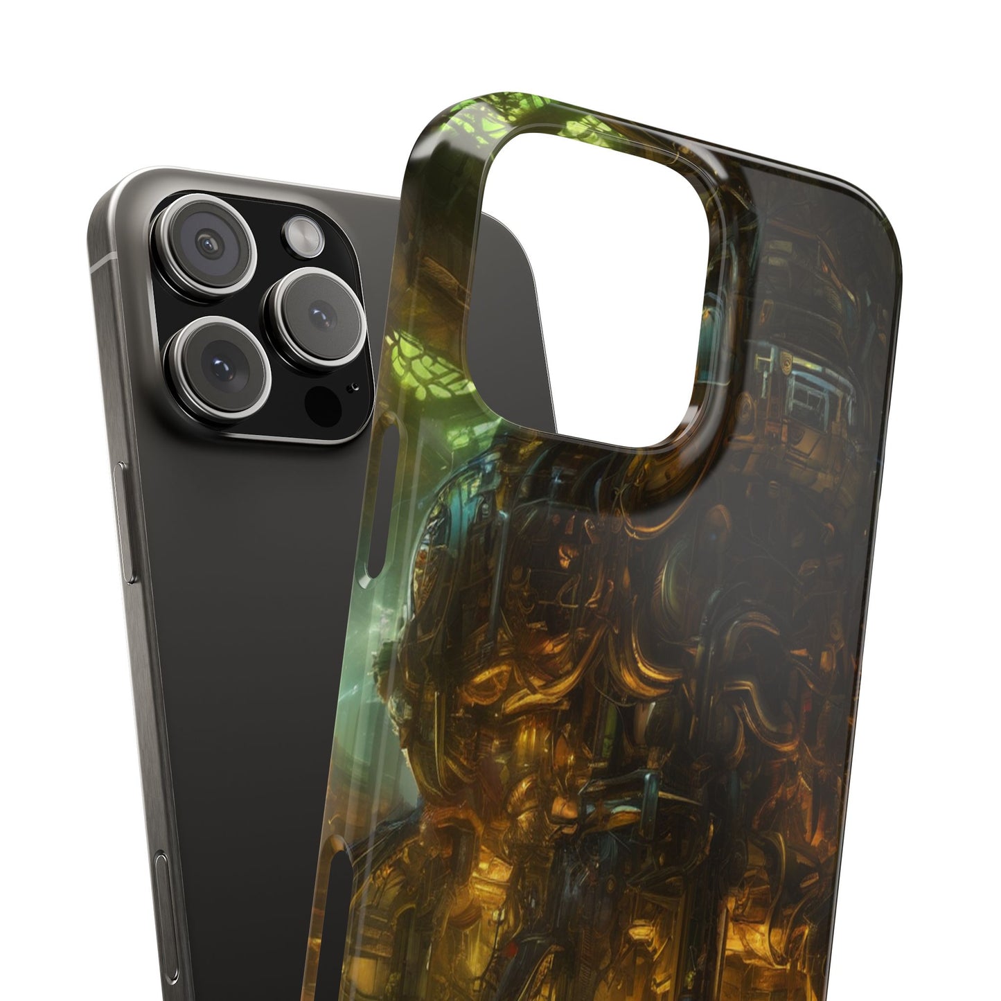 Slim Phone Case for iPhone 16 - Glossy Ultra-Thin Polycarbonate