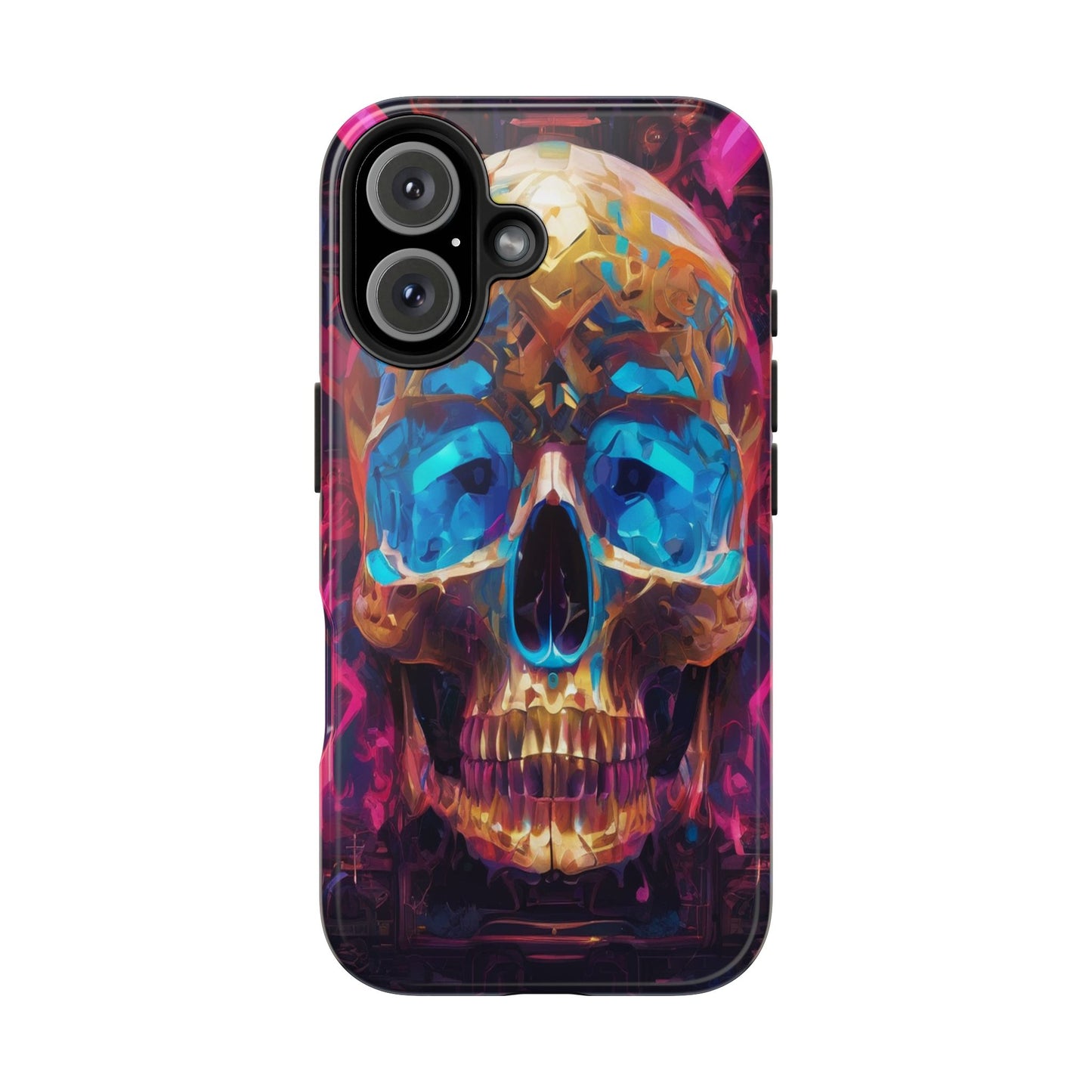 Rugged Phone Case - Impact-Resistant, Glossy Polycarbonate