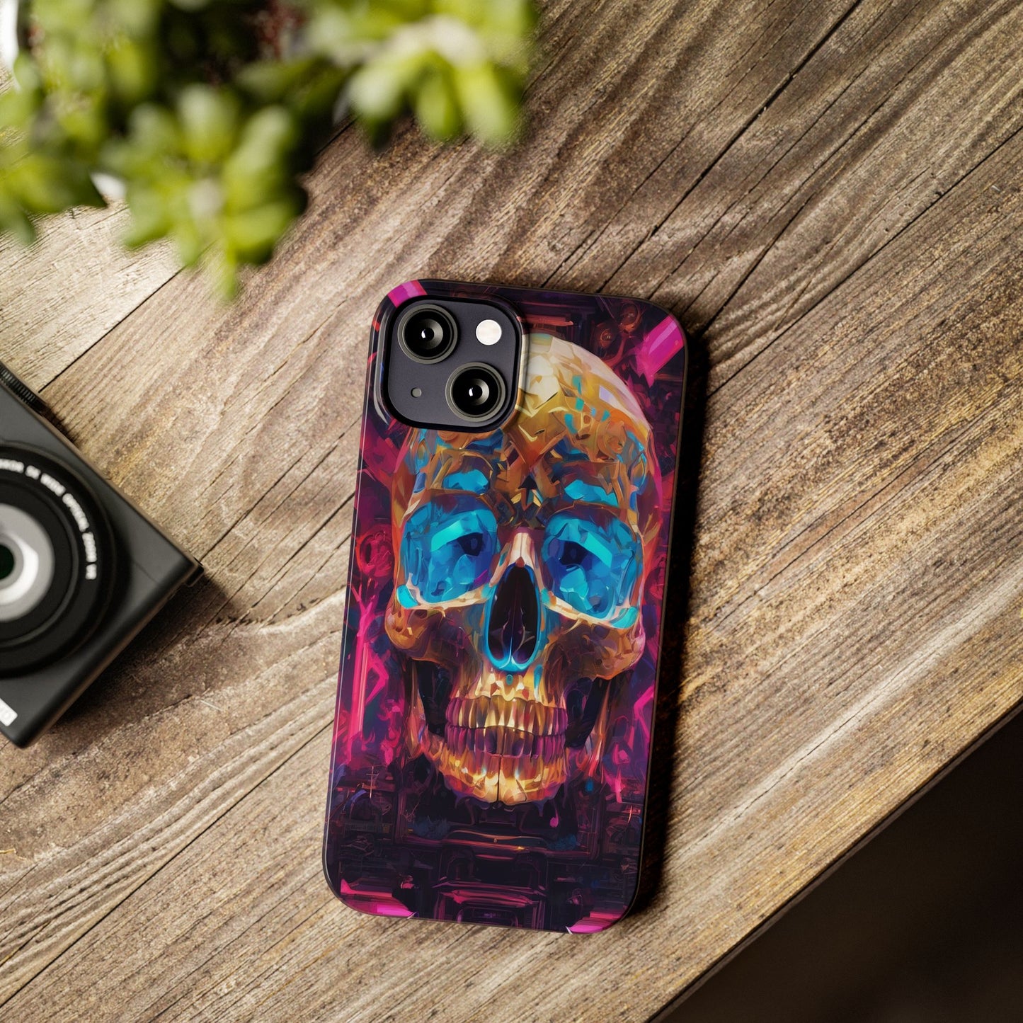 Slim Phone Case for iPhone 16 – Glossy Lexan Shield
