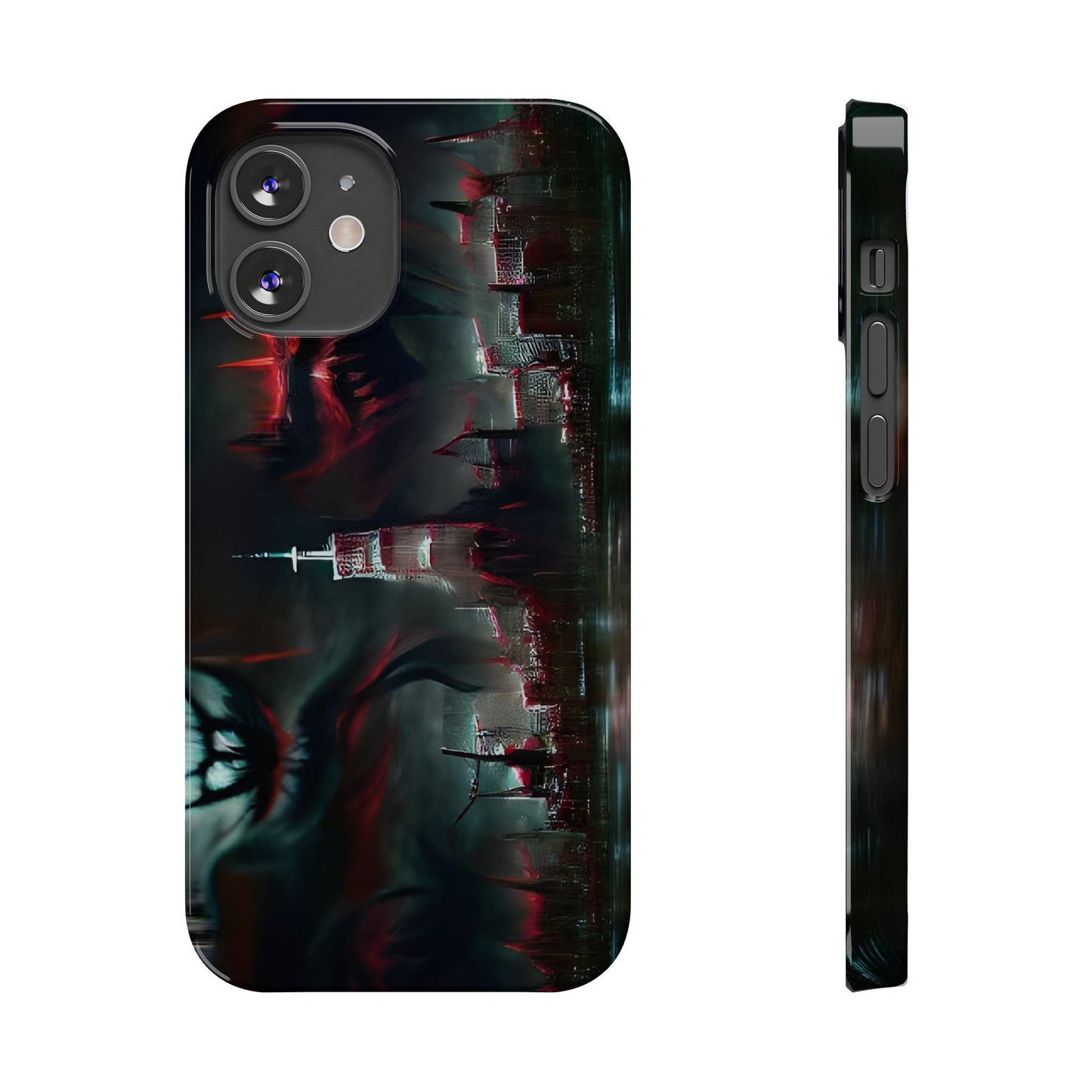 Slim Phone Case with Glossy Finish for iPhone 16