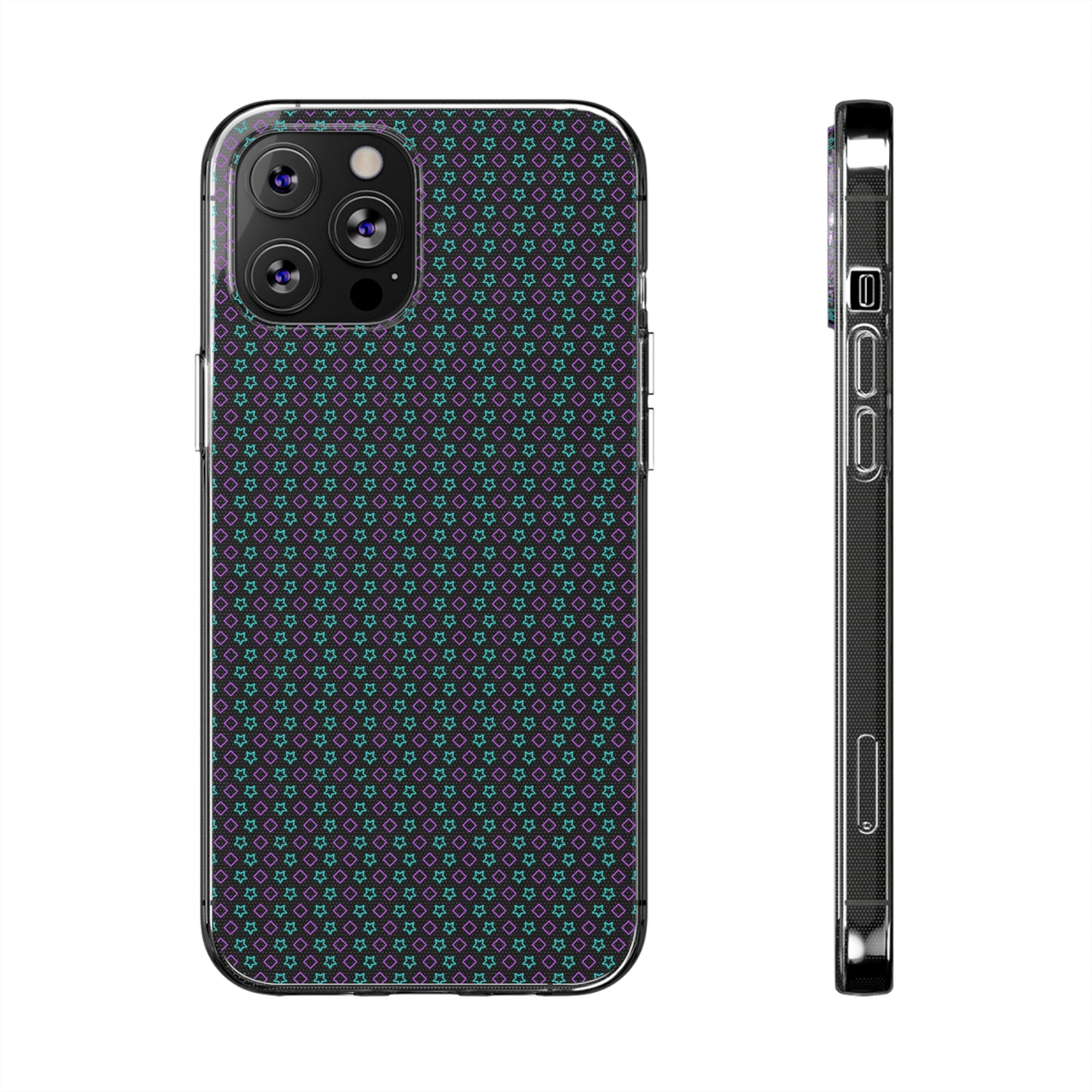 Clear Silicone Phone Case - Slim, Durable with Open Ports