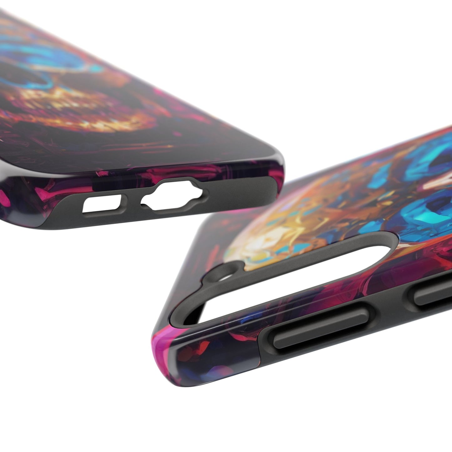 Rugged Phone Case - Impact-Resistant, Glossy Polycarbonate