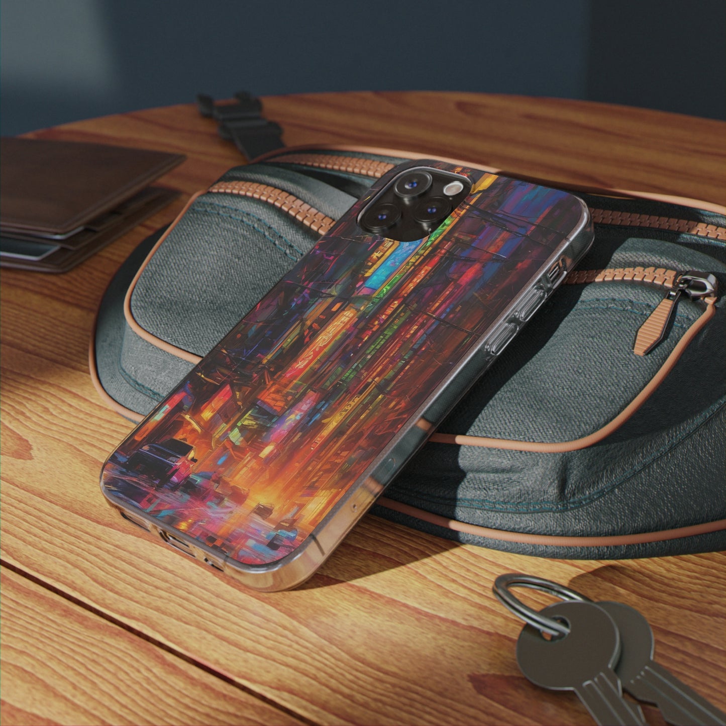 Clear Silicone Phone Case - Slim, Durable, Open-Port Design