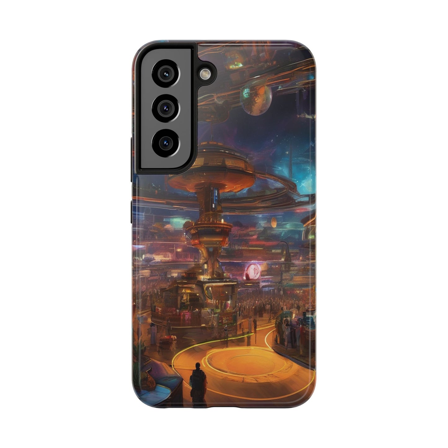 Tough Phone Case - 2-Piece Impact-Resistant Glossy Shield