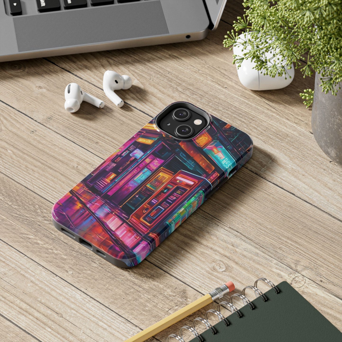 Tough Phone Case - 2-Piece, Impact-Resistant, Glossy Finish
