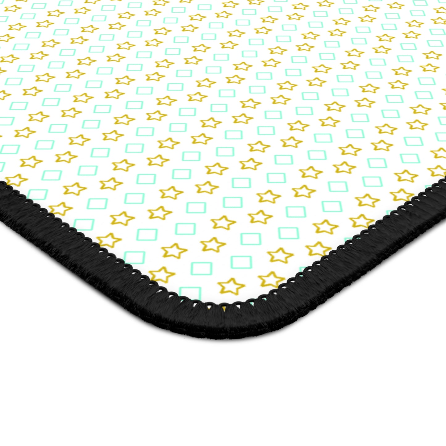 Gaming Mouse Pad 9x7 Custom Neoprene with Stitched Edges
