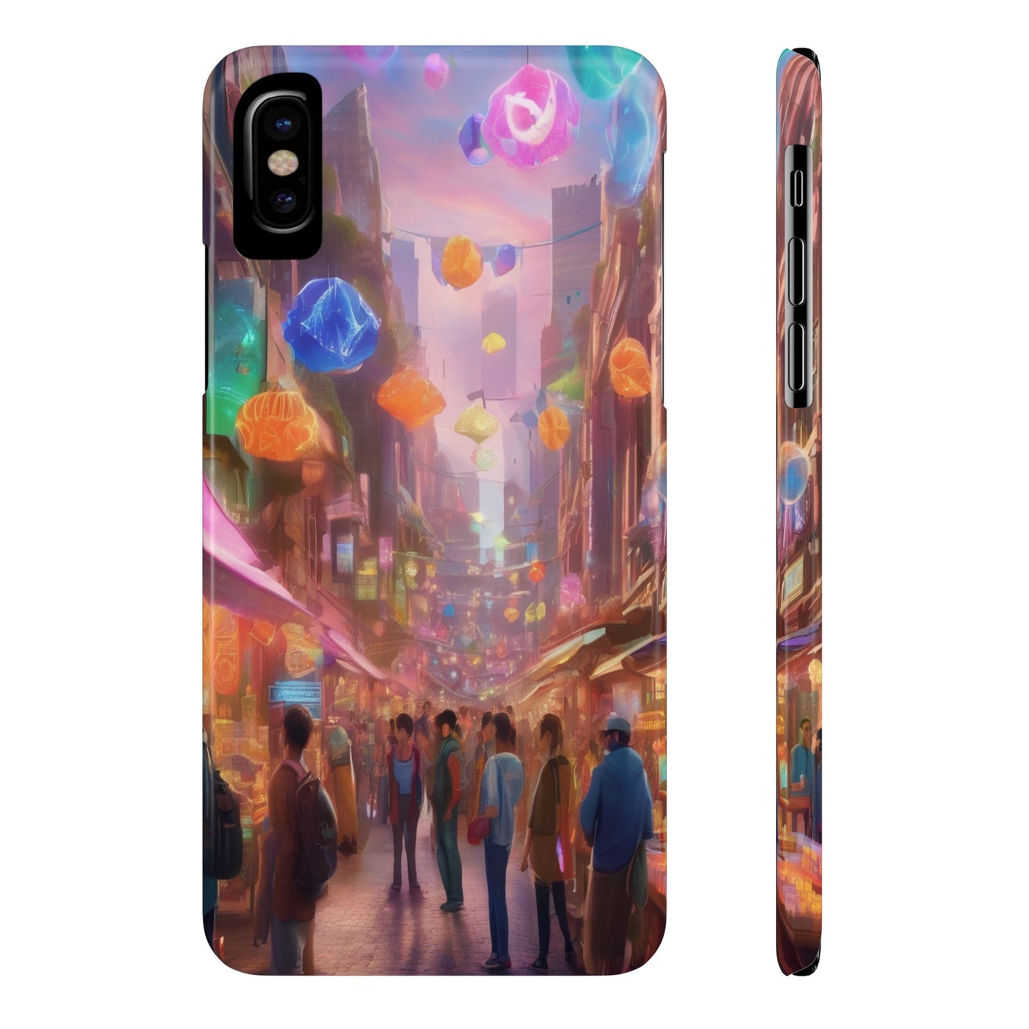Ultra-Slim Glossy iPhone 16 Phone Case