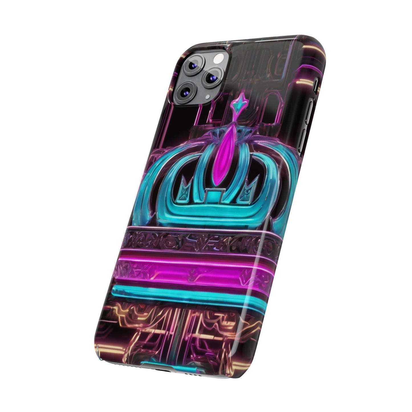 Slim Phone Case for iPhone 16 - Glossy, Lightweight, Impact-Resistant