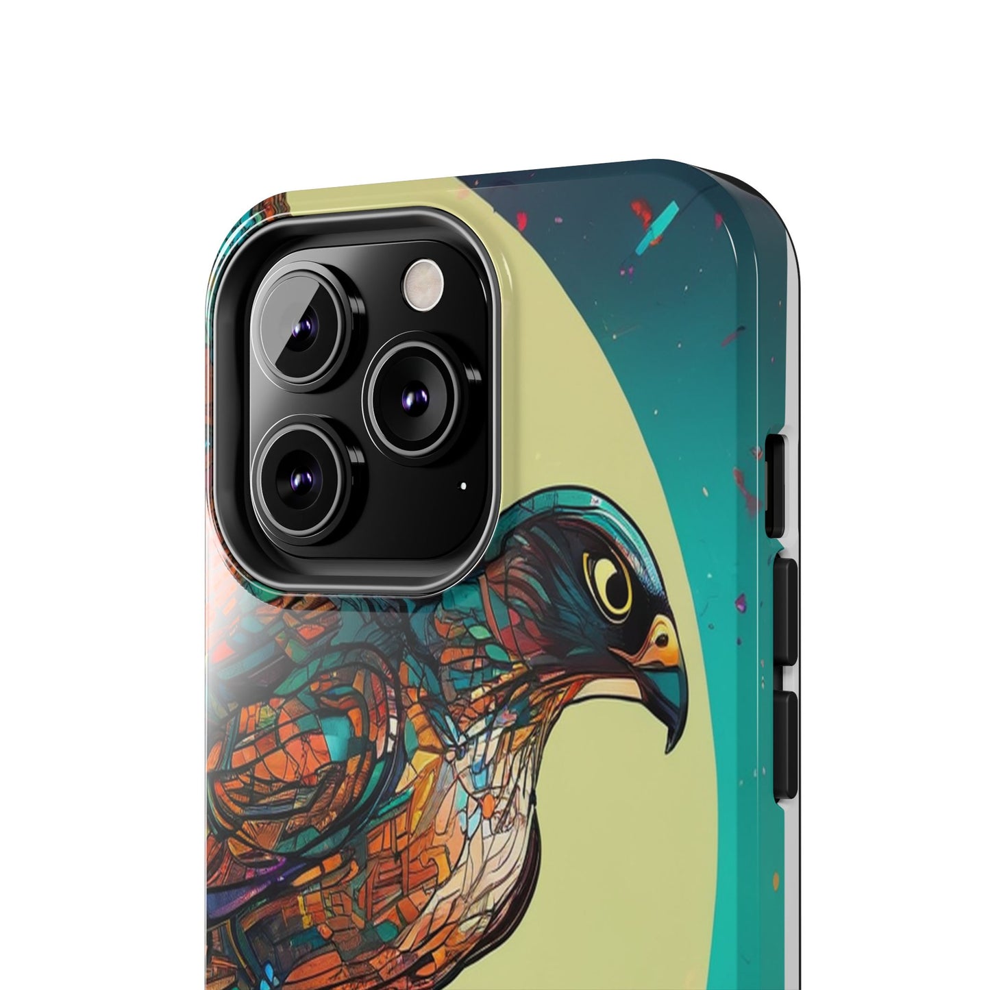 Neon Tough Phone Case - Impact-Resistant, Glossy Finish