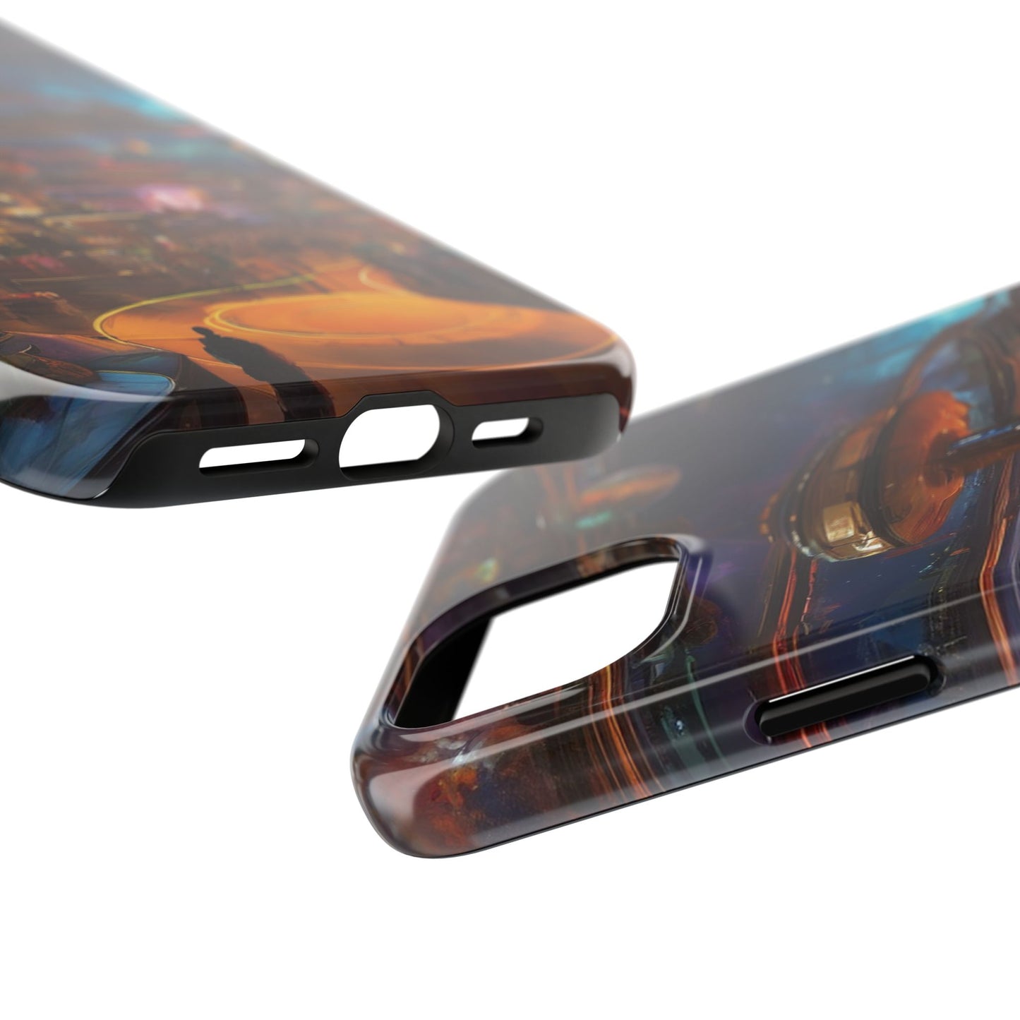 Tough Phone Case - 2-Piece Impact-Resistant Glossy Shield