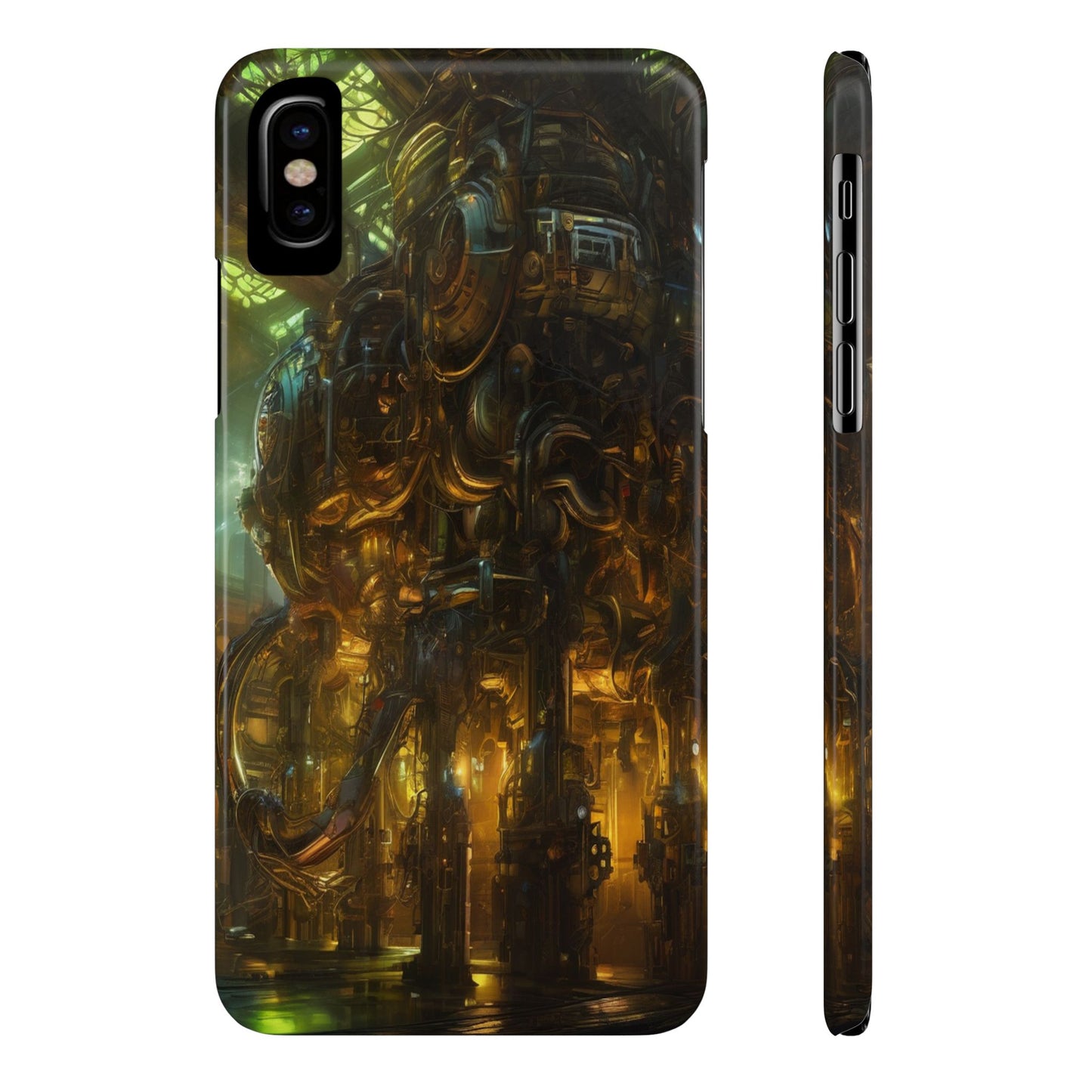 Slim Phone Case for iPhone 16 - Glossy Ultra-Thin Polycarbonate