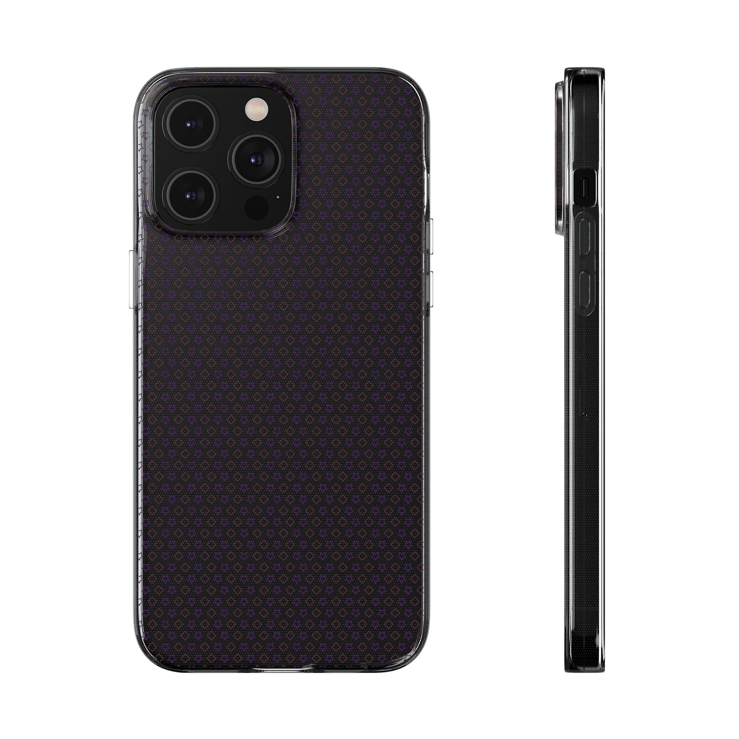Clear Silicone Phone Case - Slim, Durable, Open-Port Design