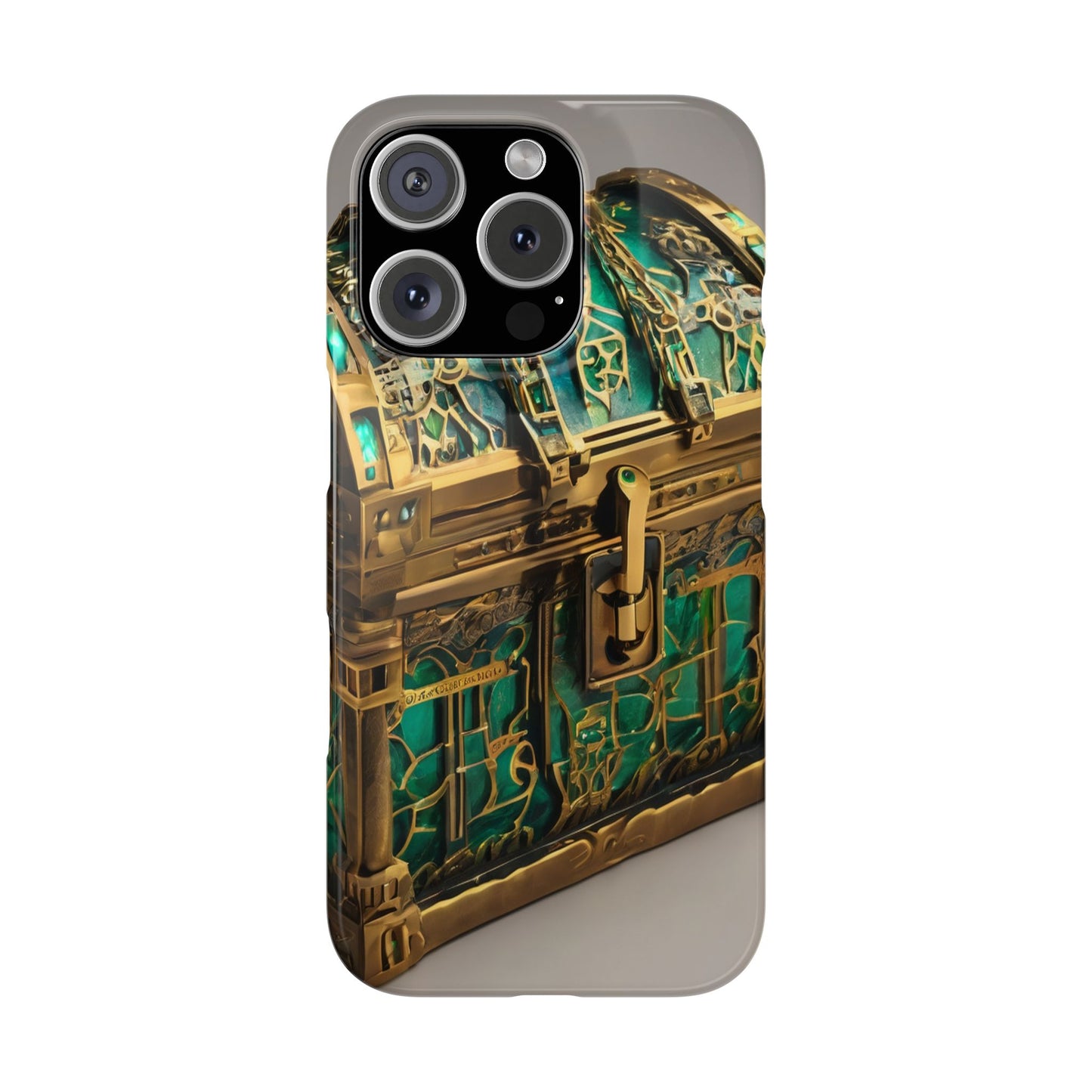 iPhone 16 Slim Phone Case: Glossy Lexan, Ultra-Slim