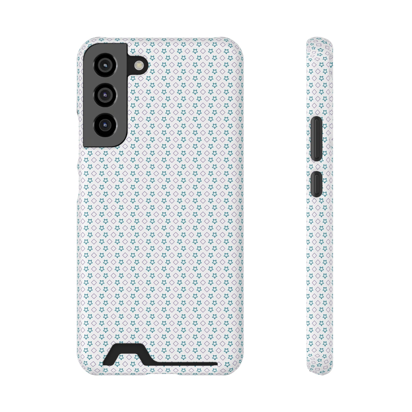 Phone Case with Card Holder – Polycarbonate, Matte/Glossy