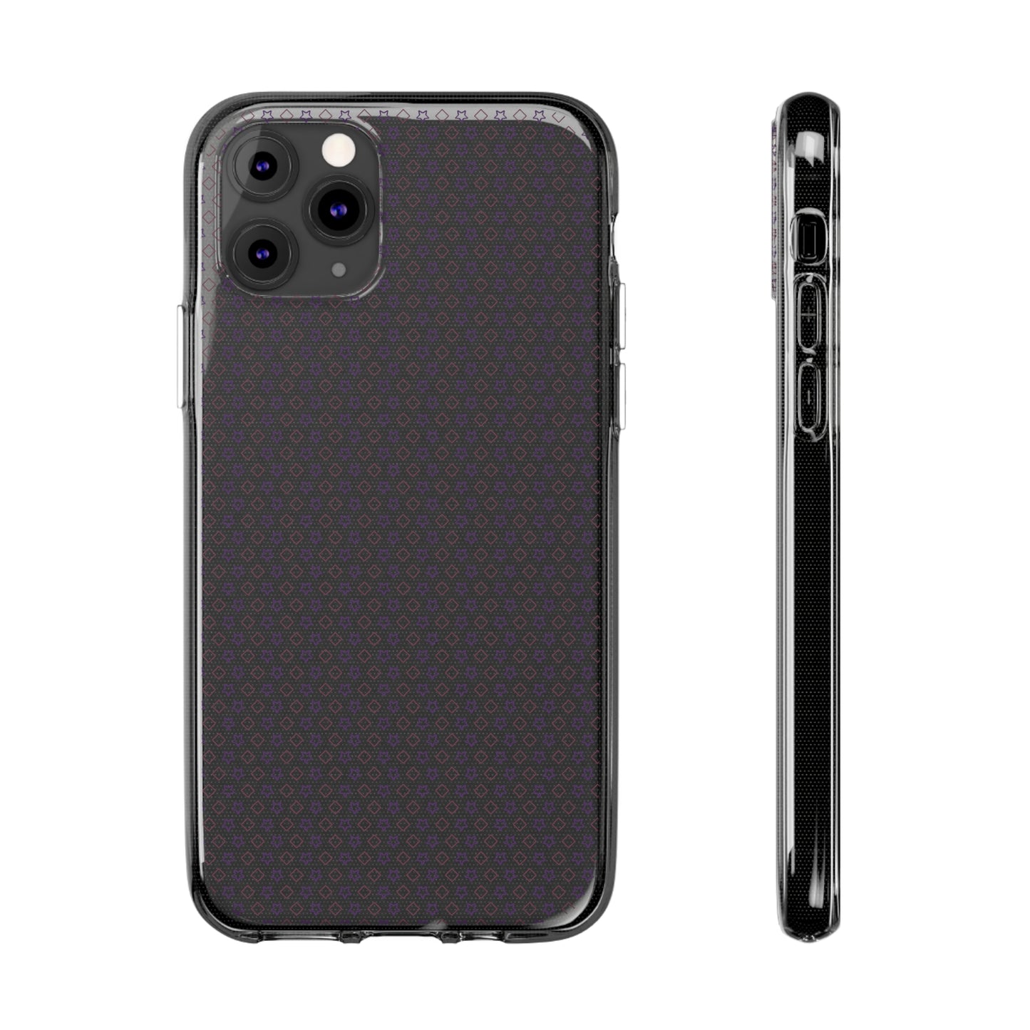 Clear Silicone Phone Case - Slim, Durable, Open-Port Design