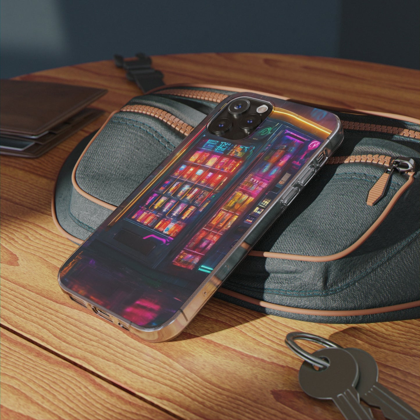 Neon Clear Silicone Phone Case - Slim & Flexible Protection
