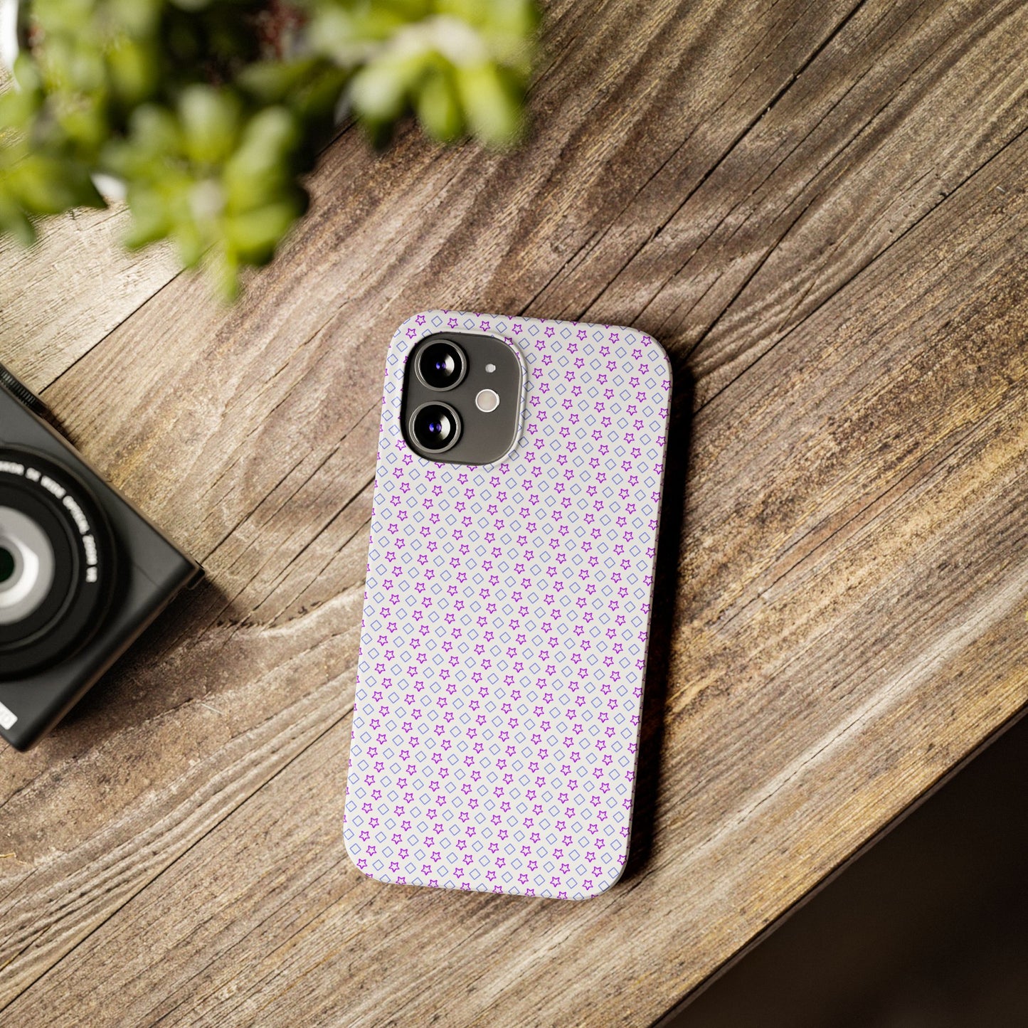 Neon Slim Phone Case for iPhone 16 - Glossy Polycarbonate