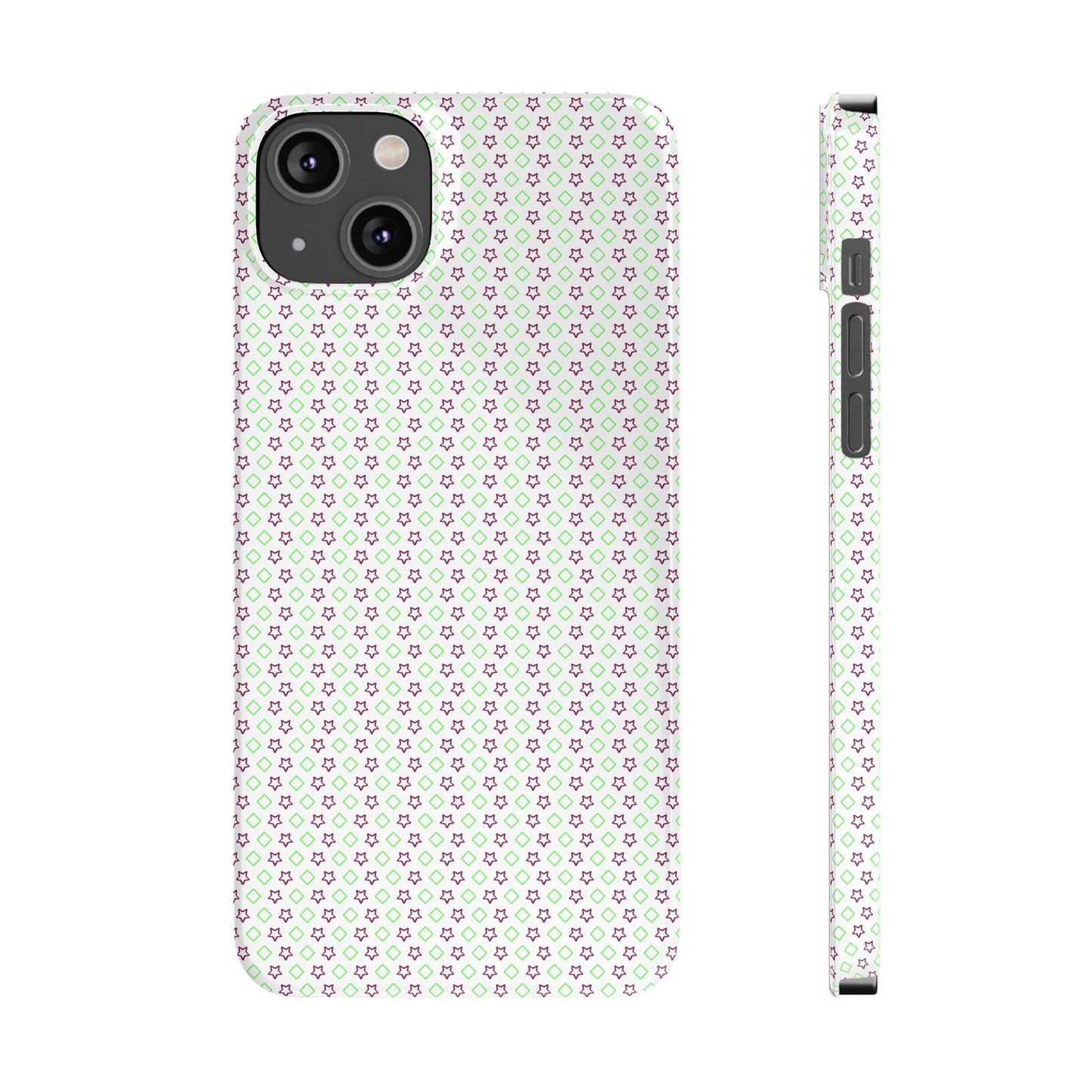 Slim Phone Case for iPhone 16 - Glossy Lexan, Ultra-Thin