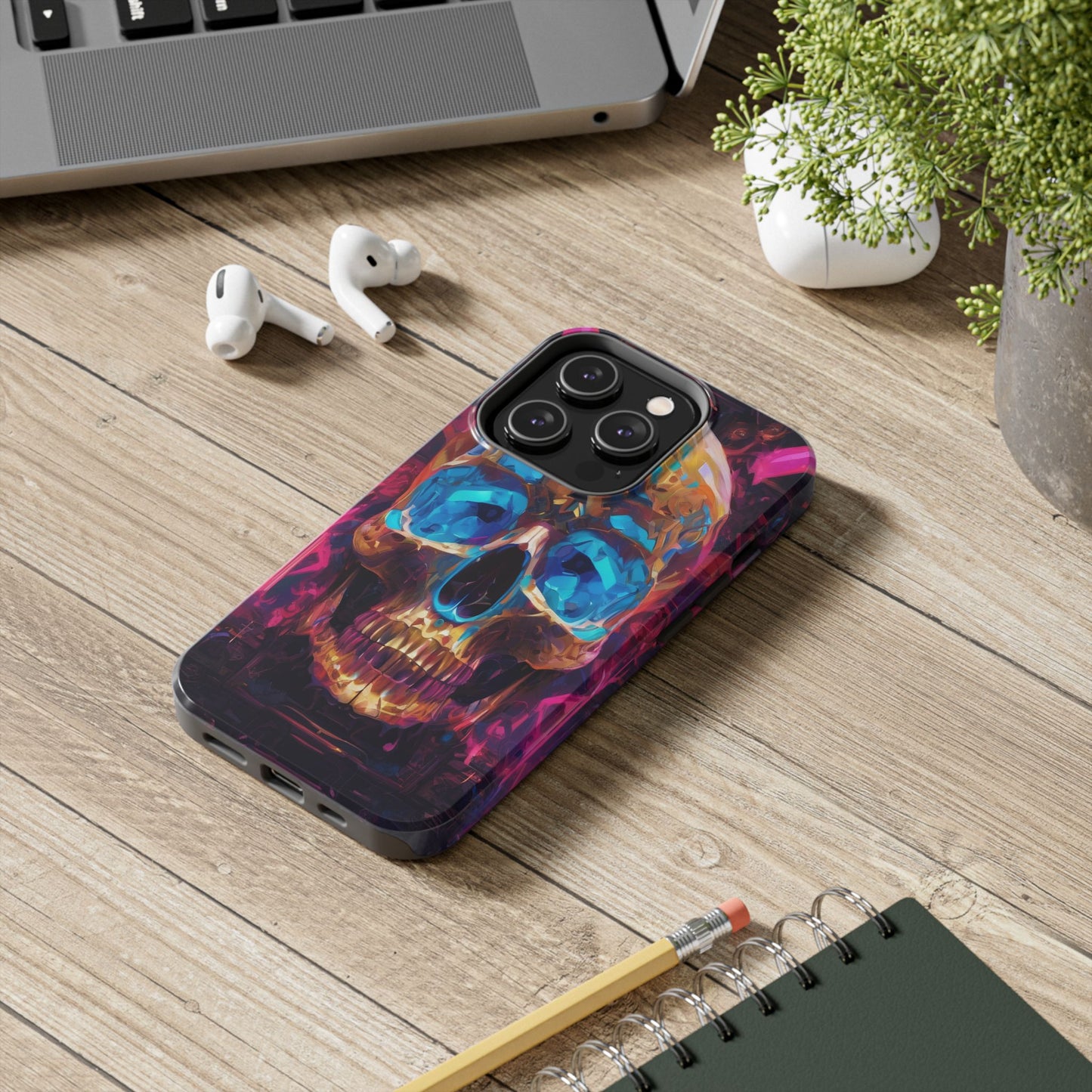 Rugged Phone Case - Impact-Resistant, Glossy Polycarbonate